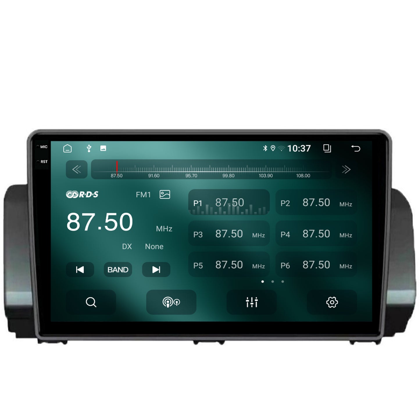 Navigatie 2K Dacia Sandero / Logan (2021-Prezent), Android, S-Quadcore / 4GB RAM + 64GB ROM, 10.36 Inch - AD-BGS100042K+AD-BGRKIT366V3