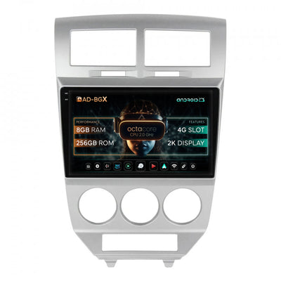 Navigatie 2K Dodge Caliber (2006-2010), Android, S-Quadcore / 4GB RAM + 64GB ROM, 10.36 Inch - AD-BGS100042K+AD-BGRKIT293