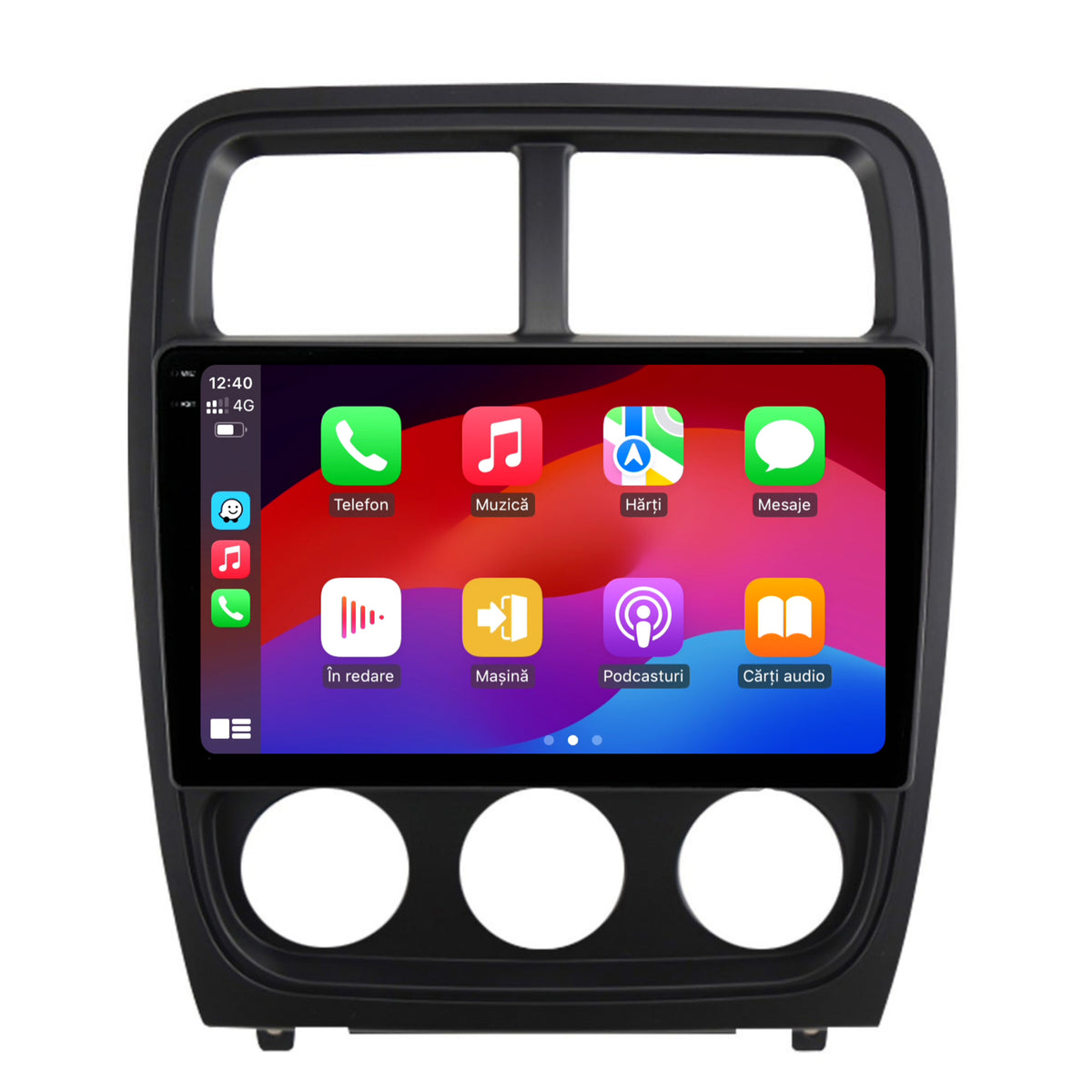 Navigatie 2K Dodge Caliber (2010-2012), Android, S-Quadcore / 4GB RAM + 64GB ROM, 9.5 Inch - AD-BGS90042K+AD-BGRKIT295V2