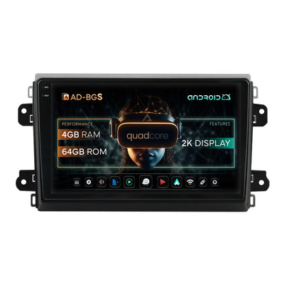 Navigatie 2K Fiat Ducato 2022+, Android, S-Quadcore / 4GB RAM + 64GB ROM, 9.5 Inch - AD-BGS90042K+AD-BGRKIT355V3
