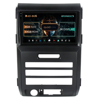 Navigatie 2K Ford F150 (2008-2014), Android, S-Quadcore / 4GB RAM + 64GB ROM, 9.5 Inch - AD-BGS90042K+AD-AD-BGRKIT139