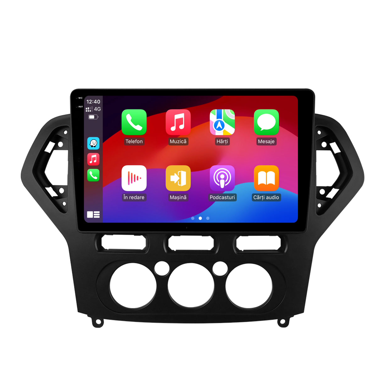 Navigatie 2K Ford Mondeo (2007-2010) Clima Manuala, Android, S-Quadcore / 4GB RAM + 64GB ROM, 10.36 Inch - AD-BGS100042K+AD-BGRKIT126