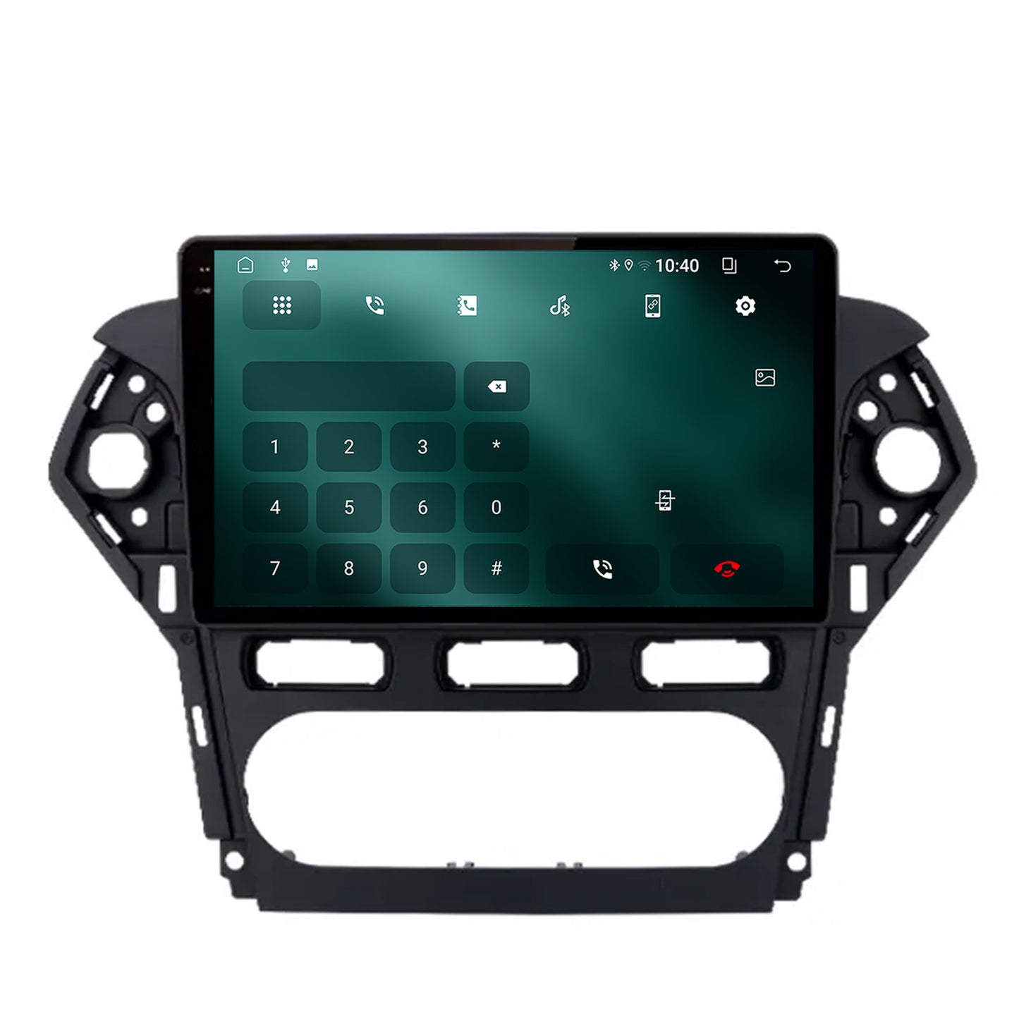 Navigatie 2K Ford Mondeo (2011-2013), Android, S-Quadcore / 4GB RAM + 64GB ROM, 9.5 Inch - AD-BGS90042K+AD-BGRKIT128