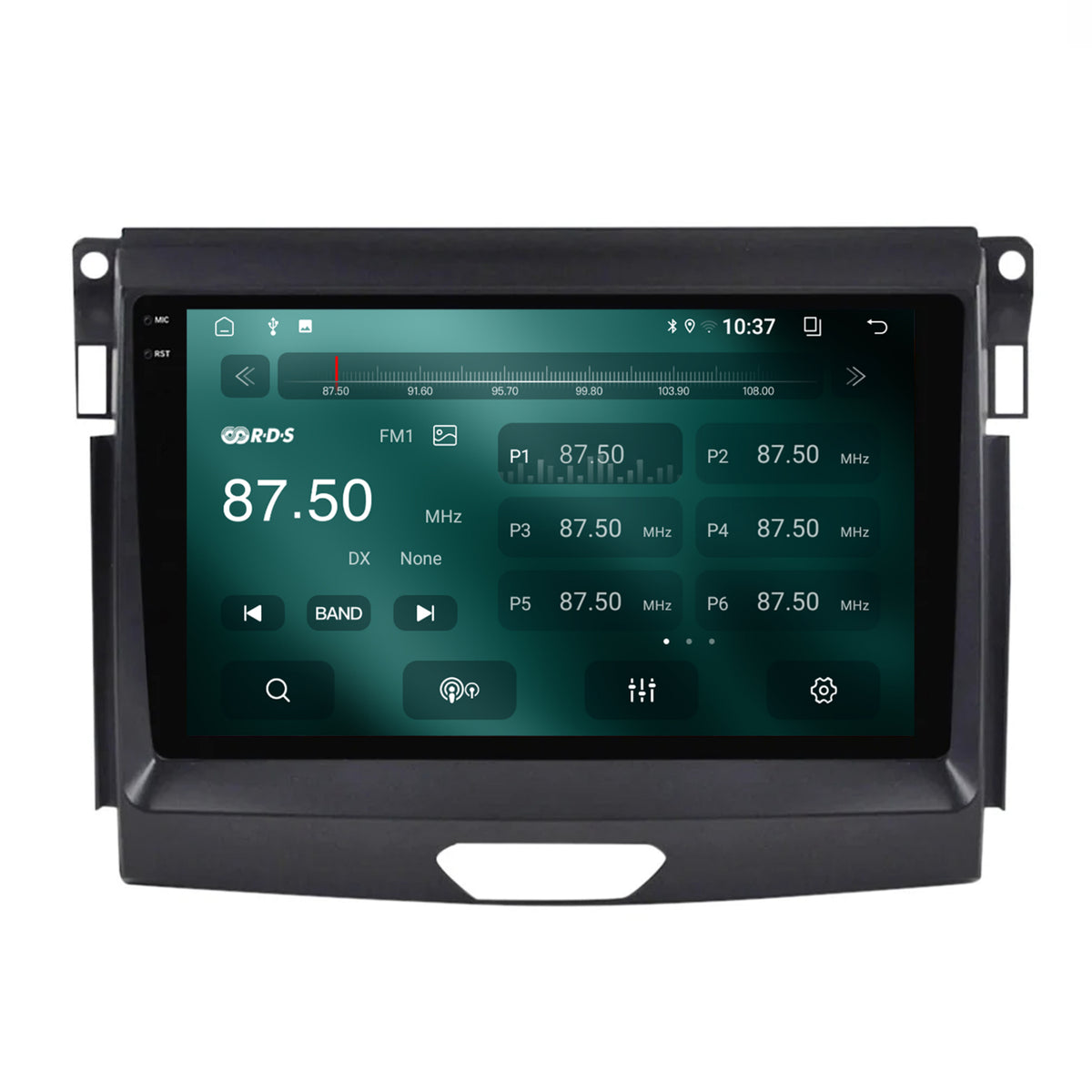 Navigatie 2K Ford Ranger (2015-2020), Android, S-Quadcore / 4GB RAM + 64GB ROM, 9.5 Inch - AD-BGS90042K+AD-BGRKIT120