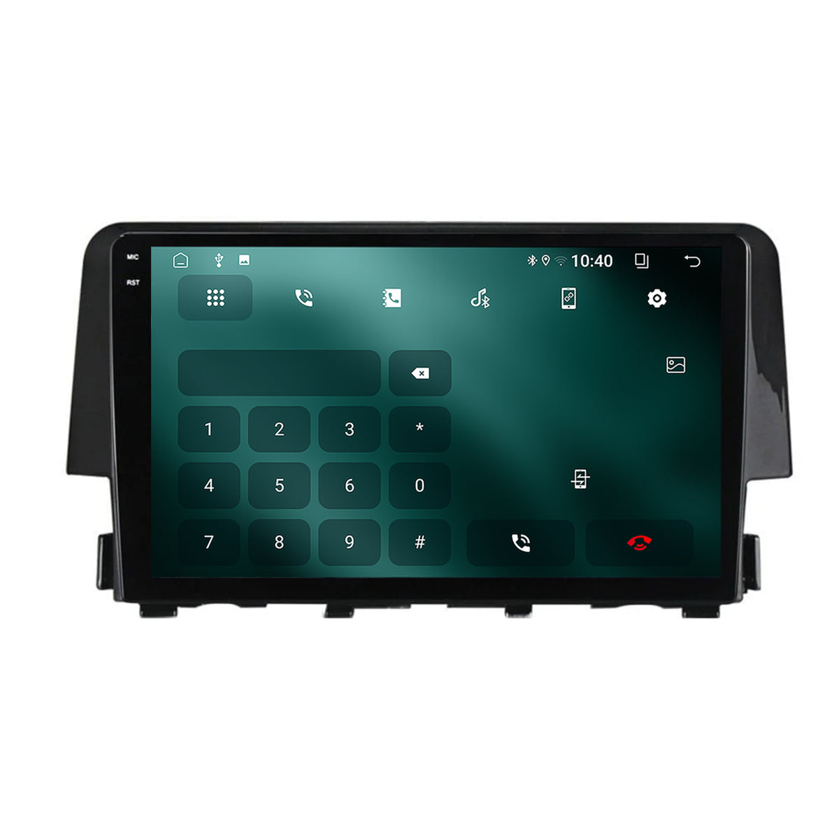 Navigatie 2K Honda Civic X / Sedan (2015-2021), Android, S-Quadcore / 4GB RAM + 64GB ROM, 9.5 Inch - AD-BGS90042K+AD-BGRKIT004