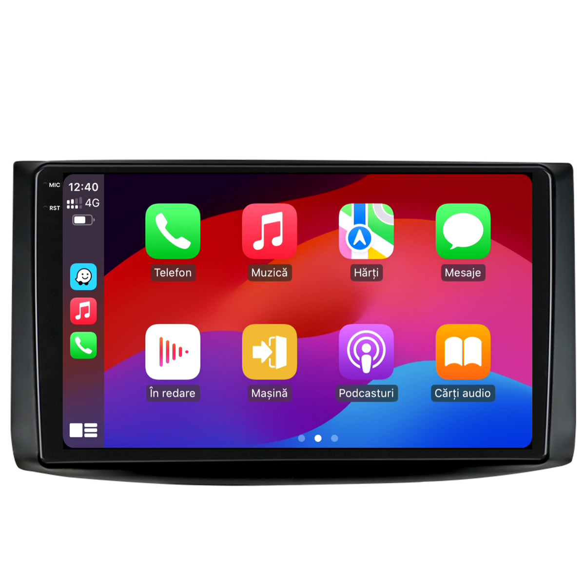Navigatie 2K HUB64 Chevrolet Aveo (2006-2012), 8GB RAM, Android, Octacore, Slot Sim 4G, DSP, GPS, Wi-FI, Carplay, Android Auto, USB, Bluetooth, Waze, Touchscreen, 9.5 Inch
