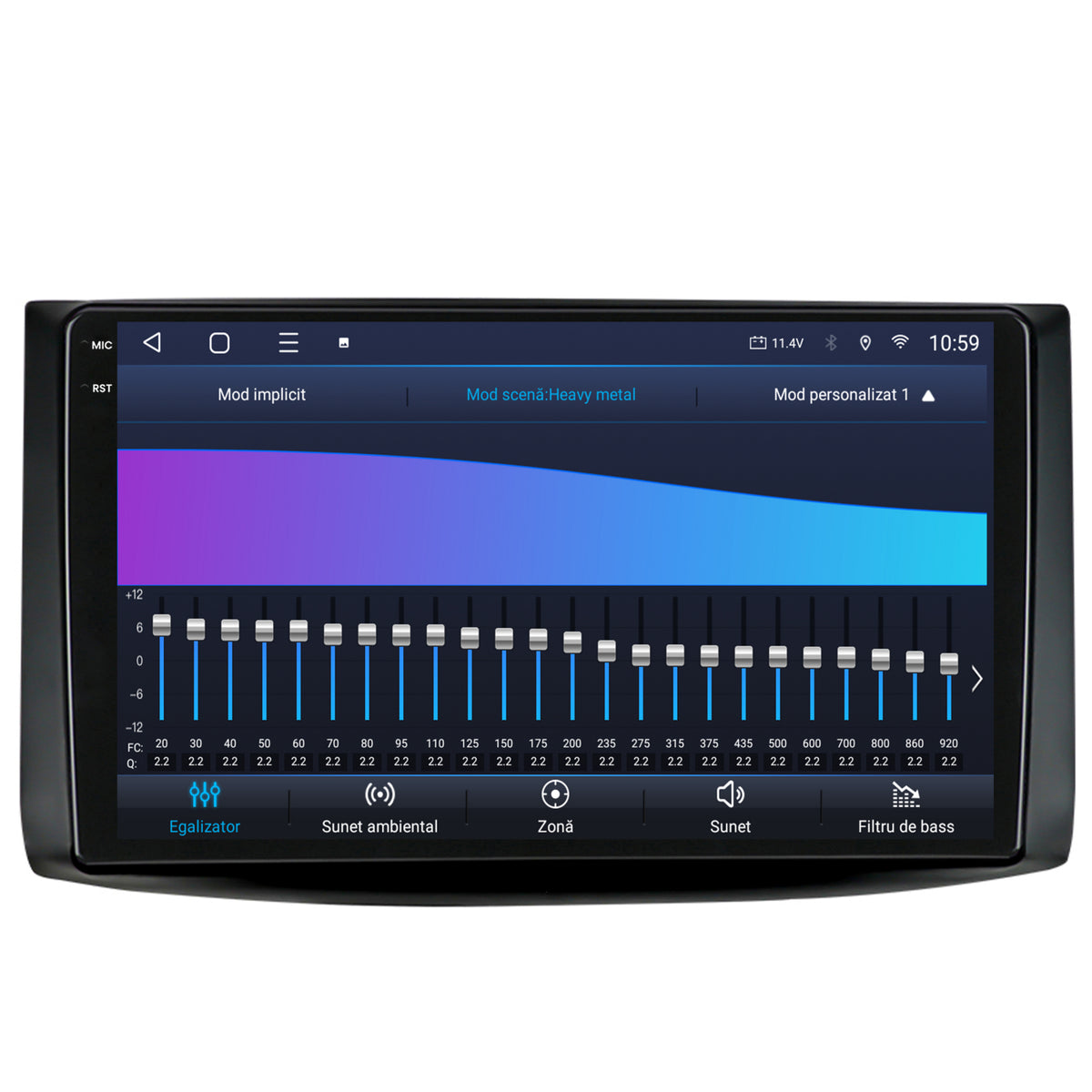 Navigatie 2K HUB64 Chevrolet Aveo (2006-2012), 8GB RAM, Android, Octacore, Slot Sim 4G, DSP, GPS, Wi-FI, Carplay, Android Auto, USB, Bluetooth, Waze, Touchscreen, 9.5 Inch