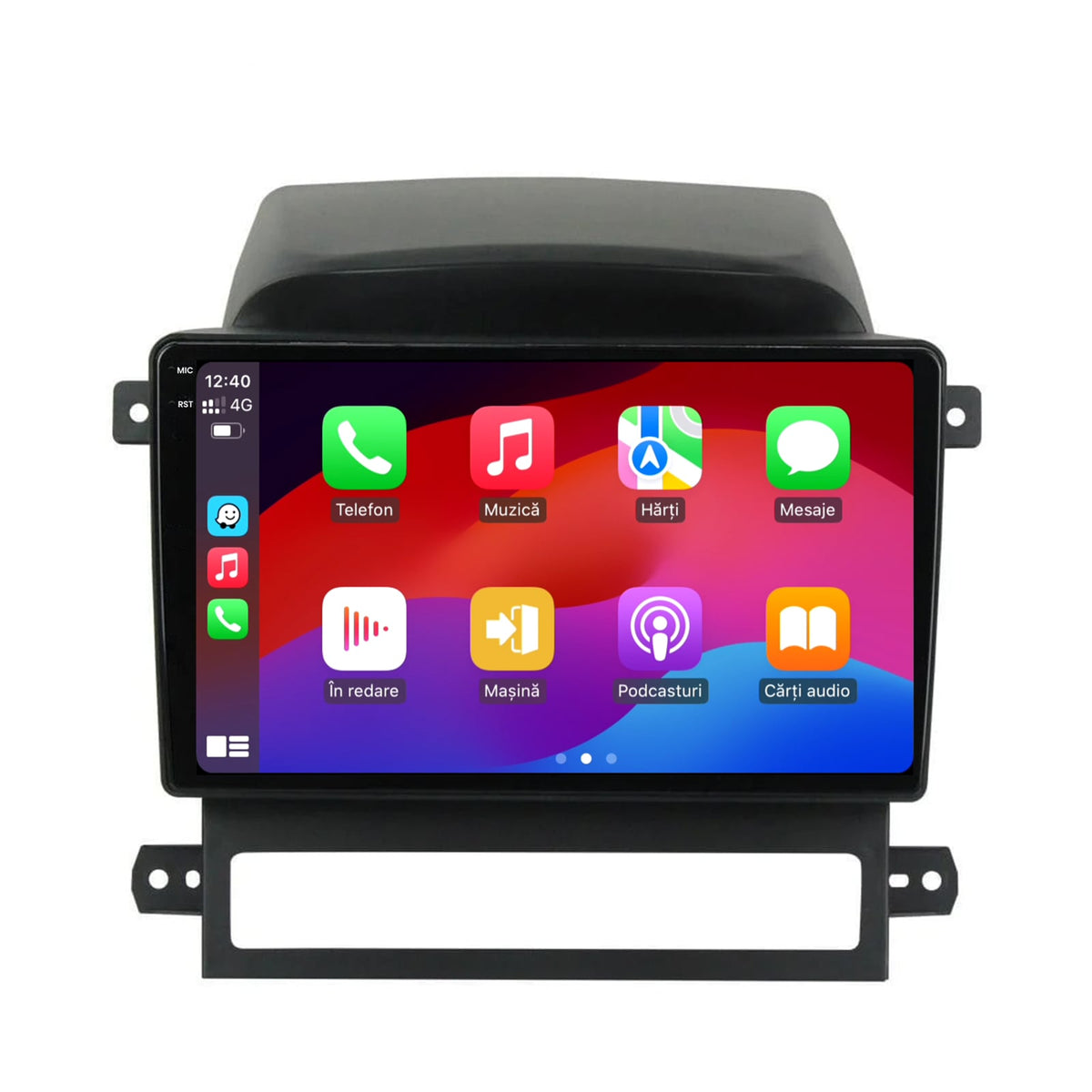 Navigatie 2K HUB64 Chevrolet Captiva (2006-2011), 4GB RAM, Android, Octacore, Slot Sim 4G, DSP, GPS, Wi-FI, Carplay, Android Auto, USB, Bluetooth, Waze, Touchscreen, 9.5 Inch