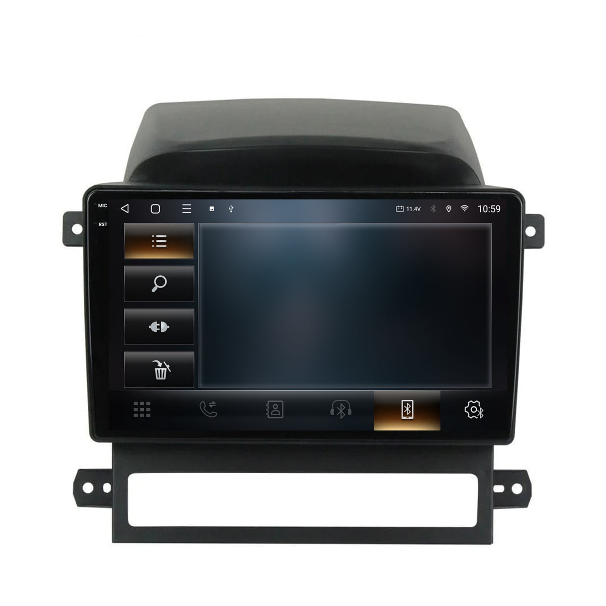 Navigatie 2K HUB64 Chevrolet Captiva (2006-2011), 4GB RAM, Android, Octacore, Slot Sim 4G, DSP, GPS, Wi-FI, Carplay, Android Auto, USB, Bluetooth, Waze, Touchscreen, 9.5 Inch
