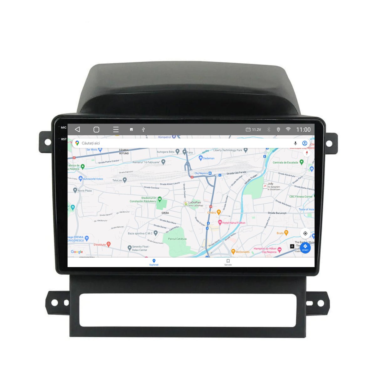 Navigatie 2K HUB64 Chevrolet Captiva (2006-2011), 4GB RAM, Android, Octacore, Slot Sim 4G, DSP, GPS, Wi-FI, Carplay, Android Auto, USB, Bluetooth, Waze, Touchscreen, 9.5 Inch