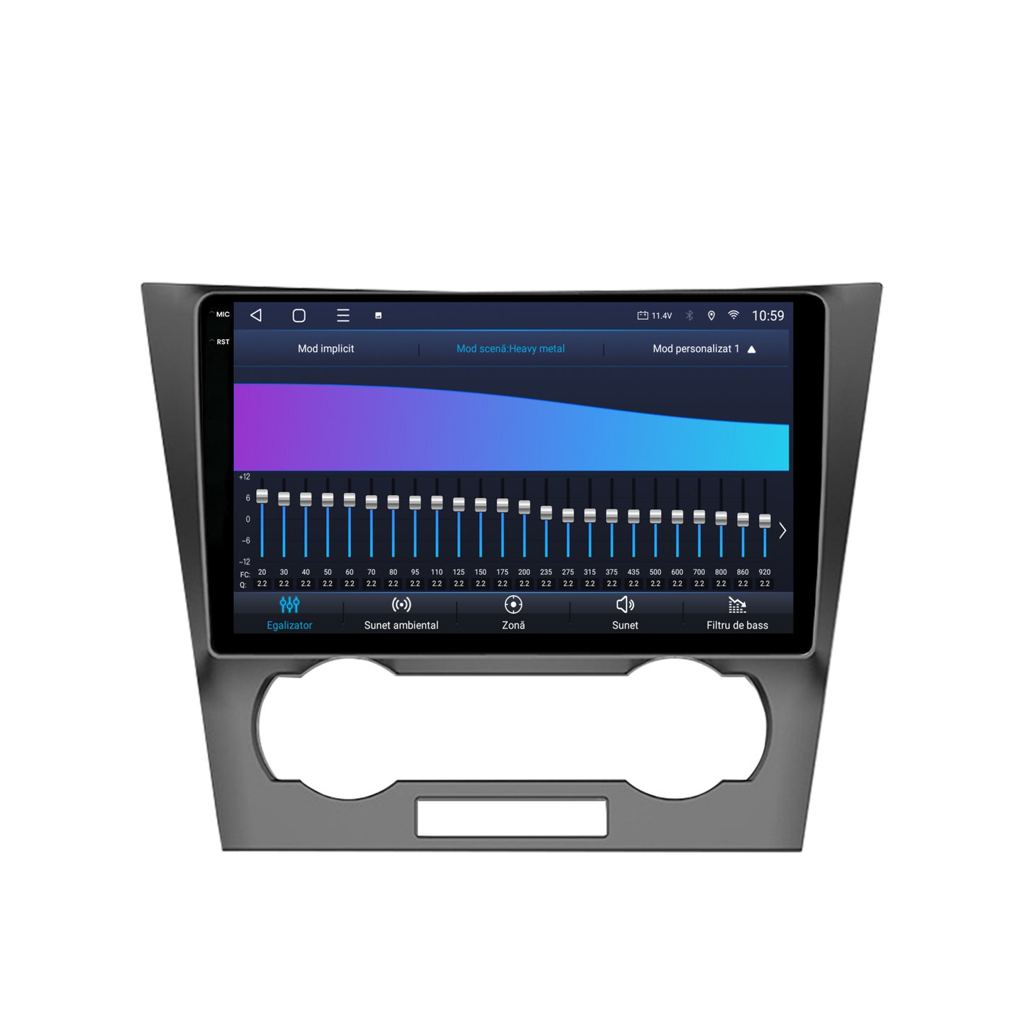 Navigatie 2K HUB64 Chevrolet Epica (2006-2012), 4GB RAM, Android, Octacore, Slot Sim 4G, DSP, GPS, Wi-FI, Carplay, Android Auto, USB, Bluetooth, Waze, Touchscreen, 9.5 Inch