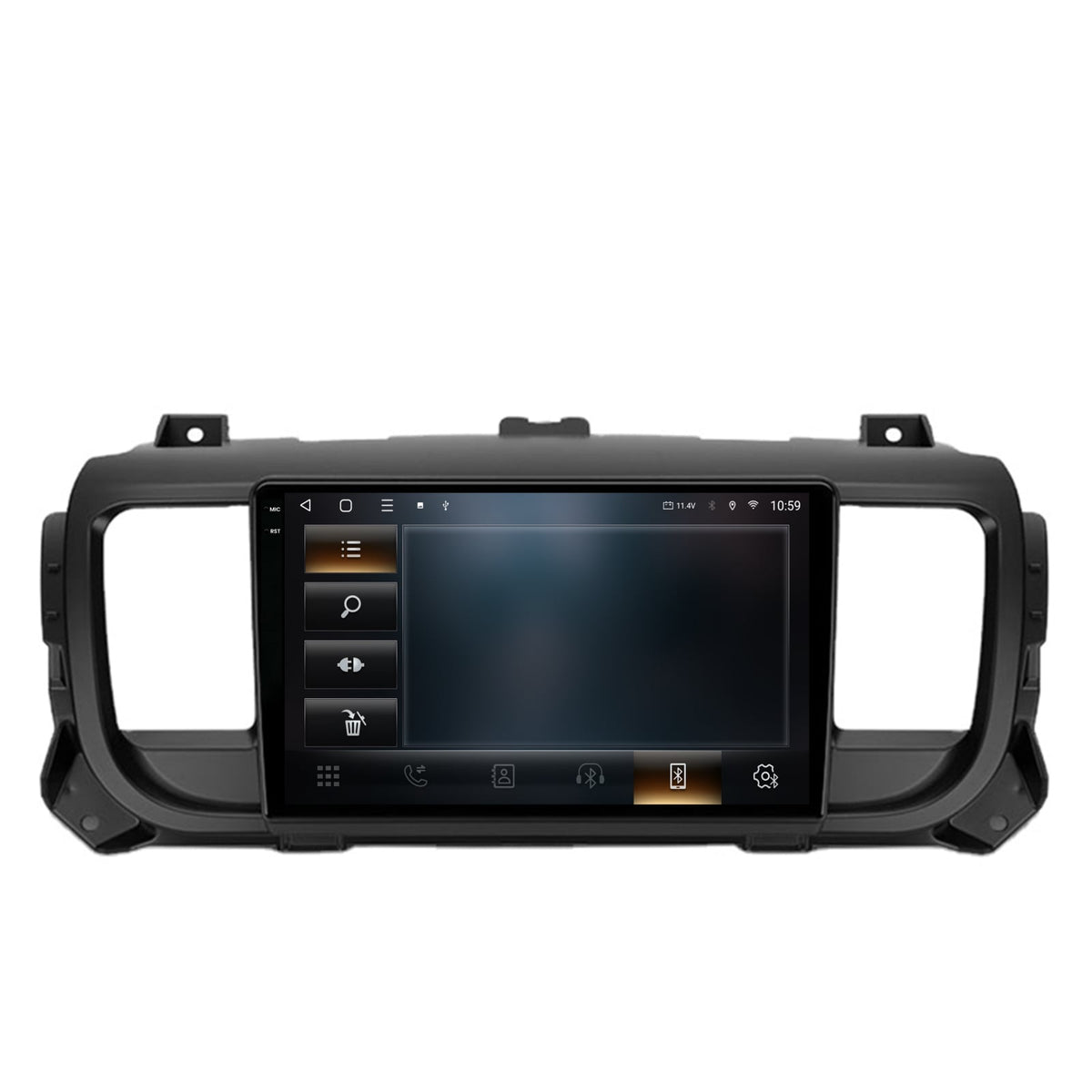 Navigatie 2K HUB64 Citroen Jumpy / Peugeot Expert (2017-2021), 4GB RAM, Android, Octacore, Slot Sim 4G, DSP, GPS, Wi-FI, Carplay, Android Auto, USB, Bluetooth, Waze, Touchscreen, 9.5 Inch