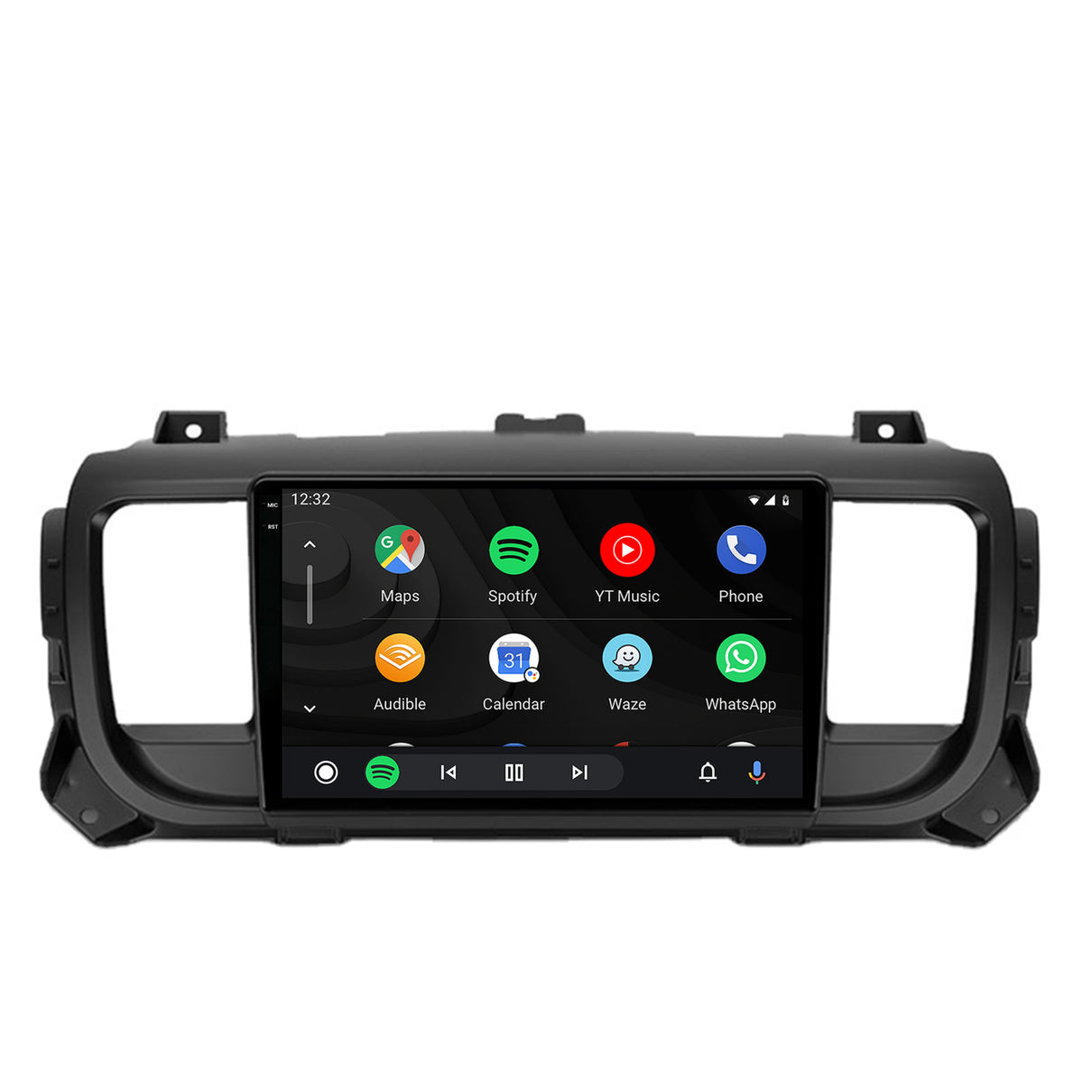 Navigatie 2K HUB64 Citroen Jumpy / Peugeot Expert (2017-2021), 4GB RAM, Android, Octacore, Slot Sim 4G, DSP, GPS, Wi-FI, Carplay, Android Auto, USB, Bluetooth, Waze, Touchscreen, 9.5 Inch