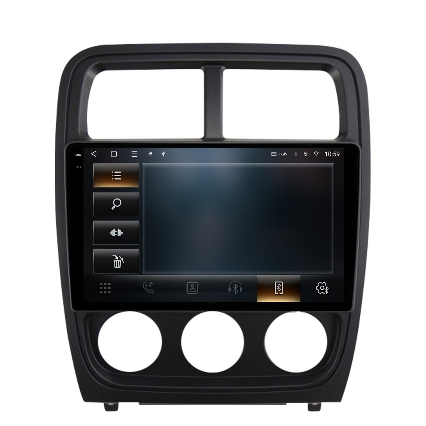 Navigatie 2K HUB64 Dodge Caliber (2010-2012), 4GB RAM, Android, Octacore, Slot Sim 4G, DSP, GPS, Wi-FI, Carplay, Android Auto, USB, Bluetooth, Waze, Touchscreen, 9.5 Inch