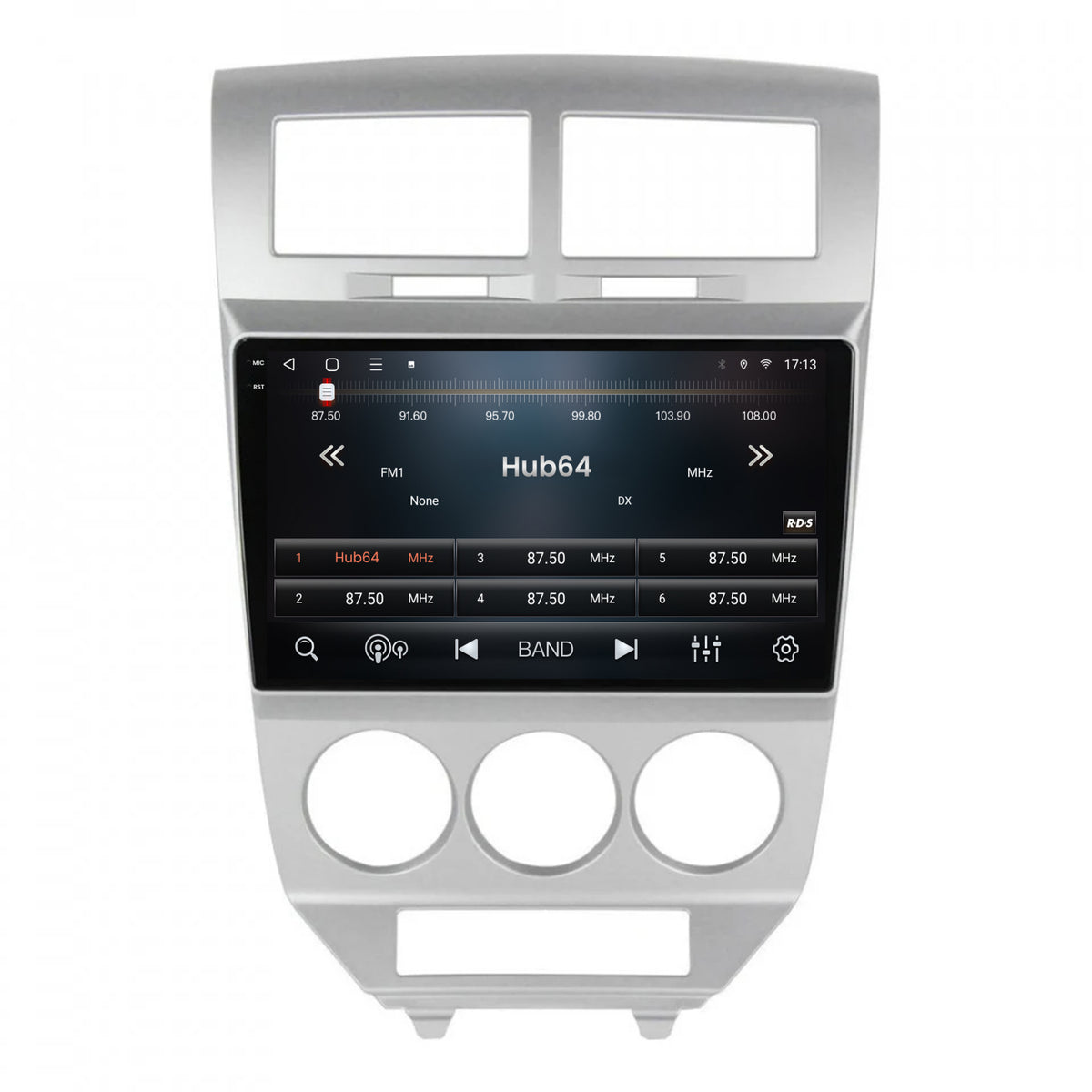 Navigatie 2K HUB64 Dodge Caliber (2006-2010), 8GB RAM, Android, Octacore, Slot Sim 4G, DSP, GPS, Wi-FI, Carplay, Android Auto, USB, Bluetooth, Waze, Touchscreen, 10.36 Inch