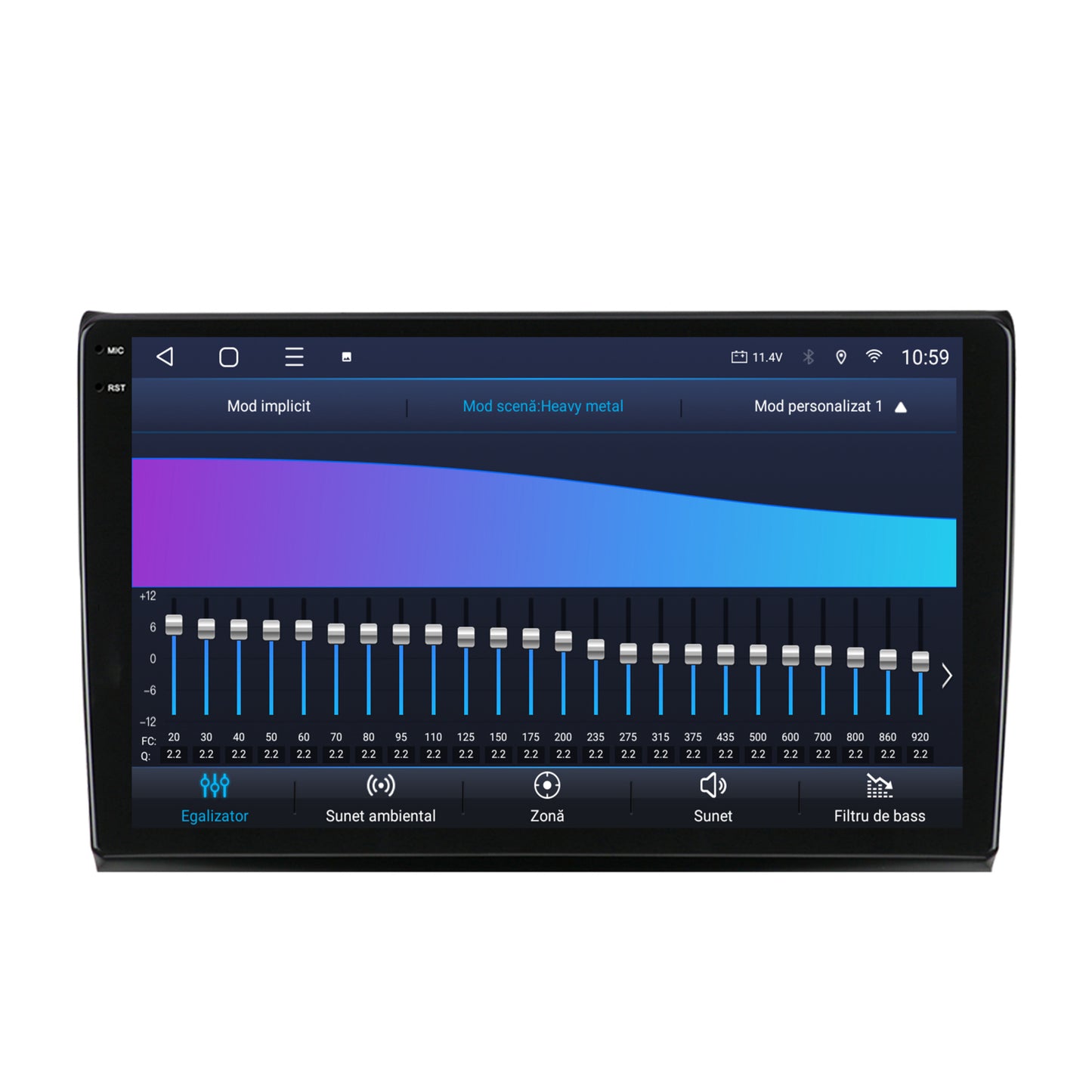 Navigatie 2K HUB64 Fiat Bravo (2006-2014), 8GB RAM, Android, Octacore, Slot Sim 4G, DSP, GPS, Wi-FI, Carplay, Android Auto, USB, Bluetooth, Waze, Touchscreen, 9.5 Inch