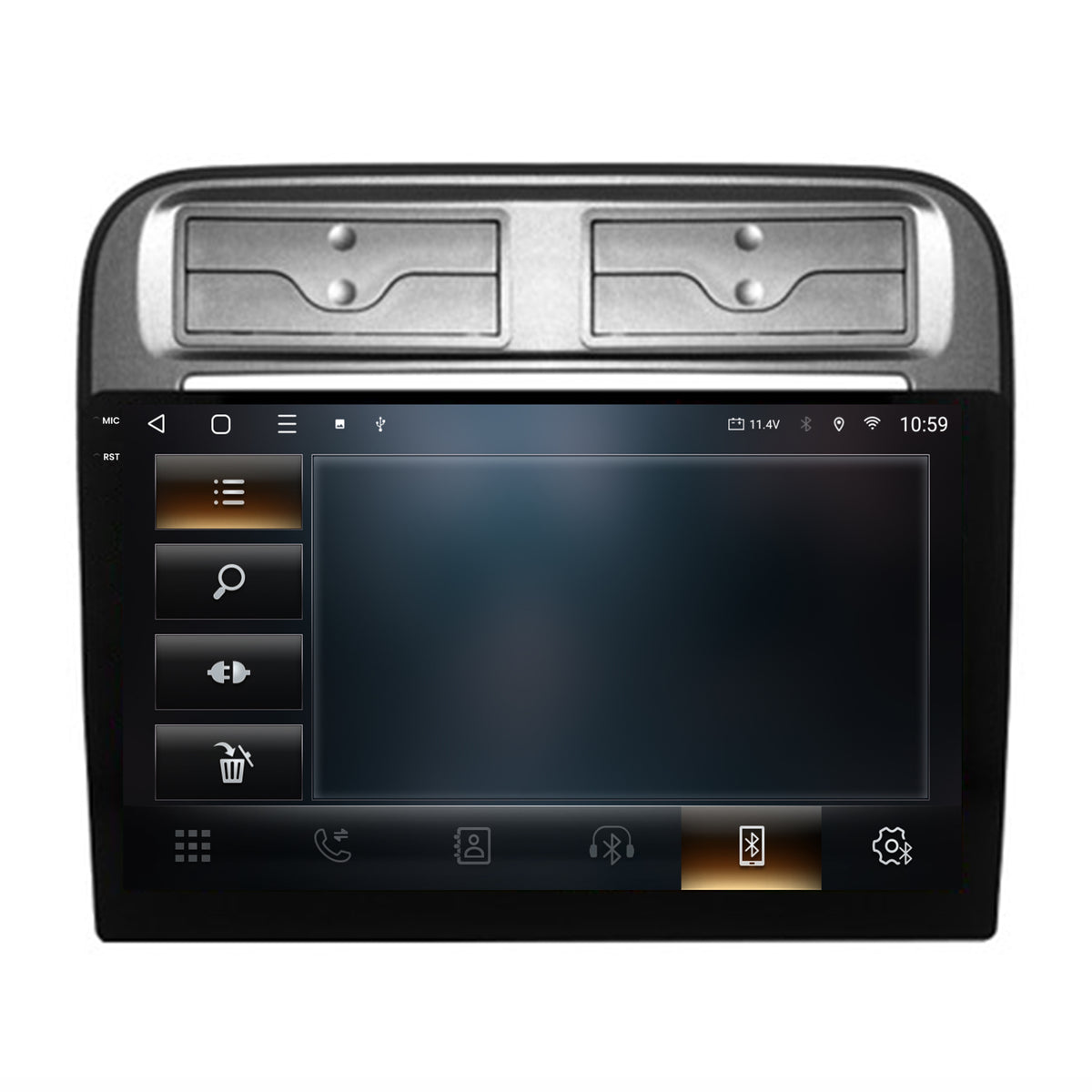 Navigatie 2K HUB64 Fiat Punto / Linea (2007-2014), 4GB RAM, Android, Octacore, Slot Sim 4G, DSP, GPS, Wi-FI, Carplay, Android Auto, USB, Bluetooth, Waze, Touchscreen, 9.5 Inch
