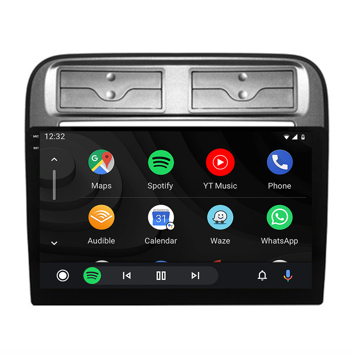 Navigatie 2K HUB64 Fiat Punto / Linea (2007-2014), 8GB RAM, Android, Octacore, Slot Sim 4G, DSP, GPS, Wi-FI, Carplay, Android Auto, USB, Bluetooth, Waze, Touchscreen, 9.5 Inch