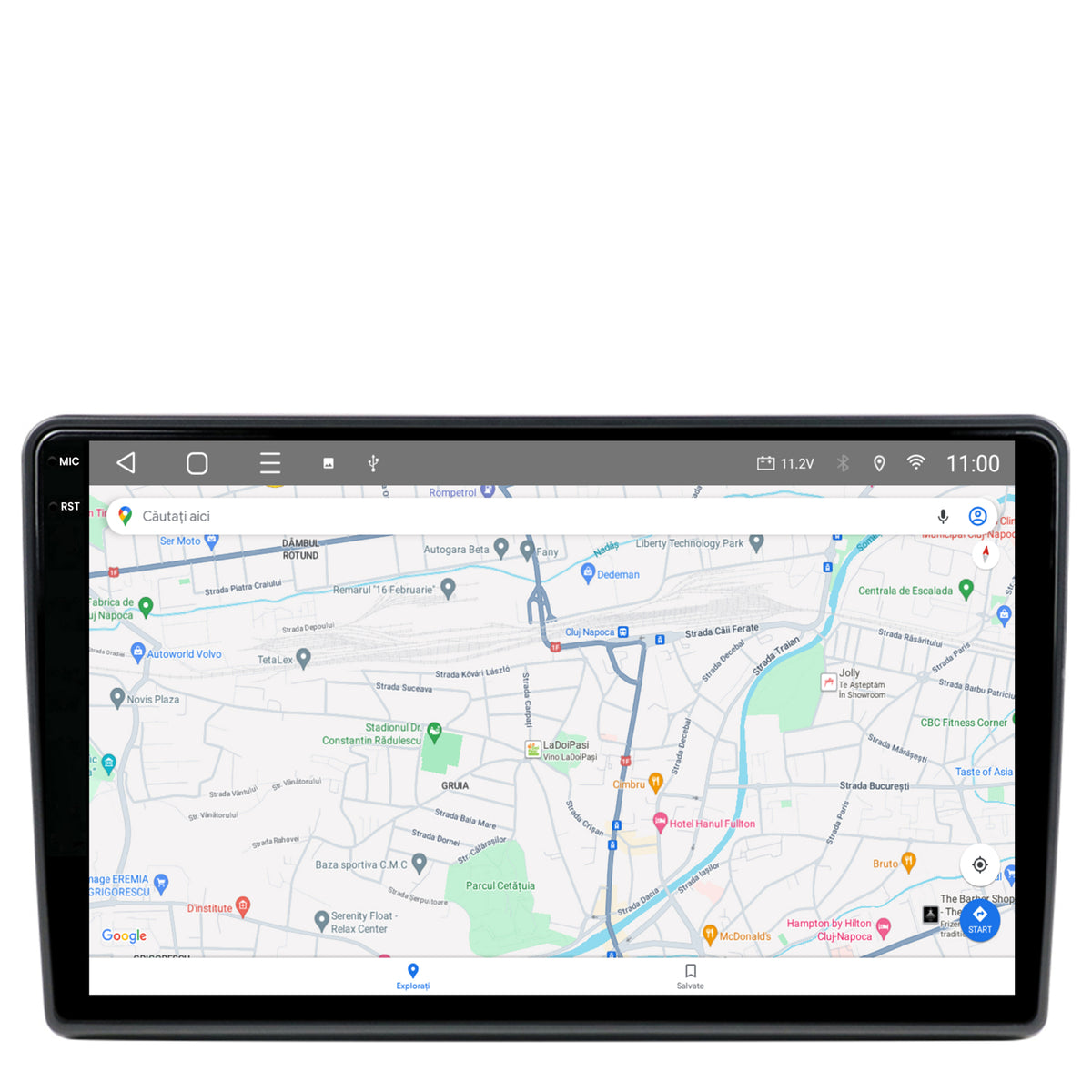 Navigatie 2K HUB64 Fiat Ducato, Citroen Jumper, Peugeot Boxer, 4GB RAM, Android, Octacore, Slot Sim 4G, DSP, GPS, Wi-FI, Carplay, Android Auto, USB, Bluetooth, Waze, Touchscreen, 9.5 Inch
