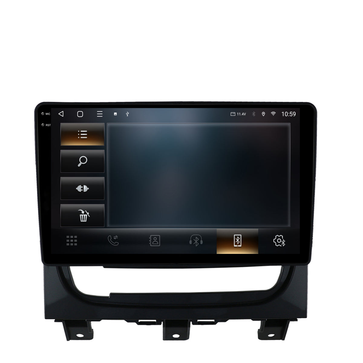 Navigatie 2K HUB64 Fiat Strada / Idea (2011-2016), 4GB RAM, Android, Octacore, Slot Sim 4G, DSP, GPS, Wi-FI, Carplay, Android Auto, USB, Bluetooth, Waze, Touchscreen, 9.5 Inch