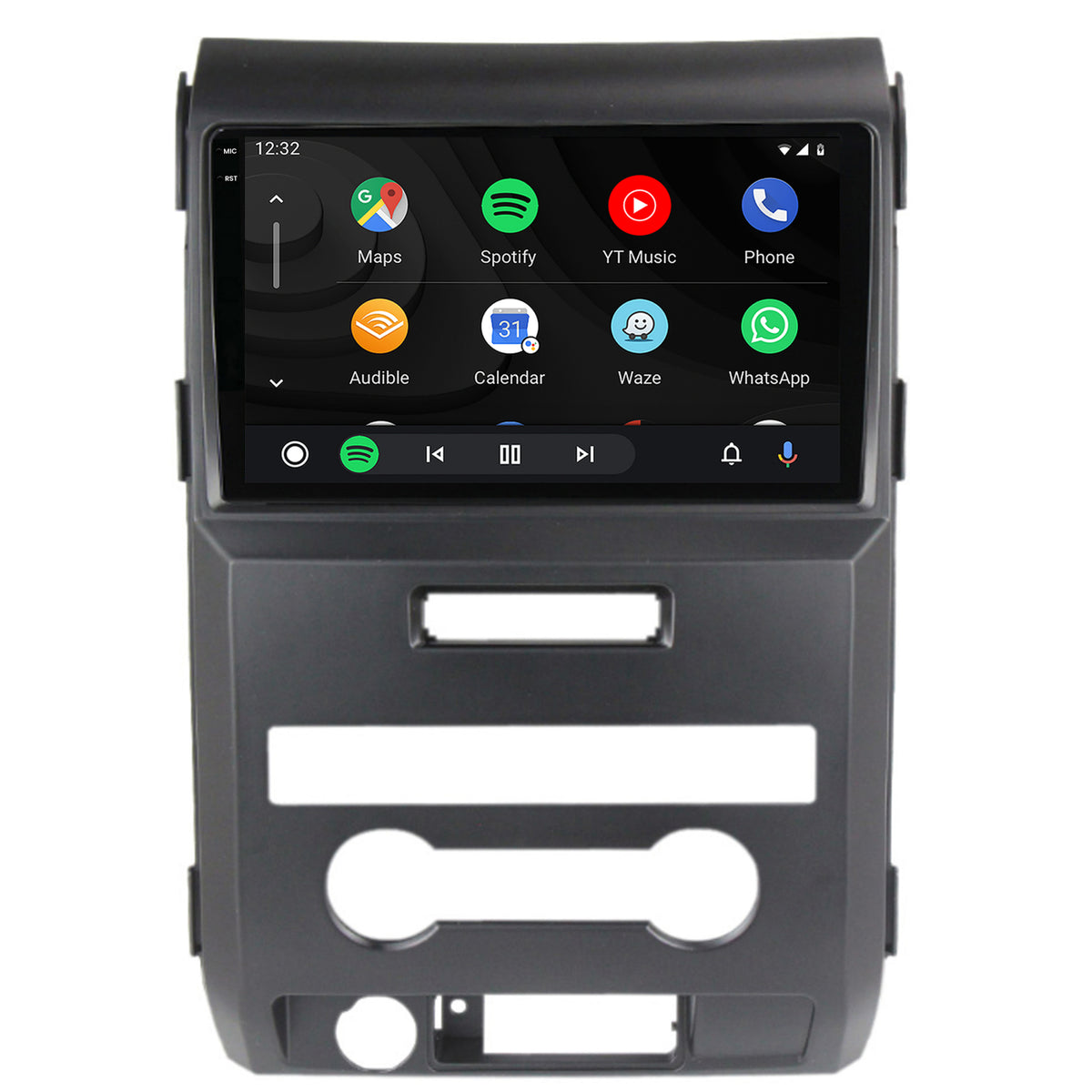 Navigatie 2K HUB64 Ford F150 (2008-2014), 4GB RAM, Android, Octacore, Slot Sim 4G, DSP, GPS, Wi-FI, Carplay, Android Auto, USB, Bluetooth, Waze, Touchscreen, 9.5 Inch