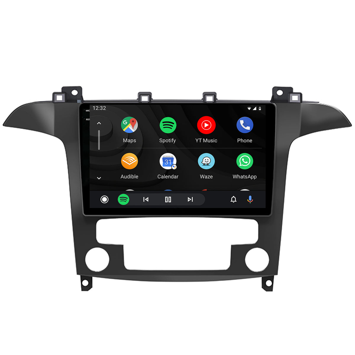 Navigatie 2K HUB64 Ford S-Max / Galaxy (2006-2015), 4GB RAM, Android, Octacore, Slot Sim 4G, DSP, GPS, Wi-FI, Carplay, Android Auto, USB, Bluetooth, Waze, Touchscreen, 9.5 Inch
