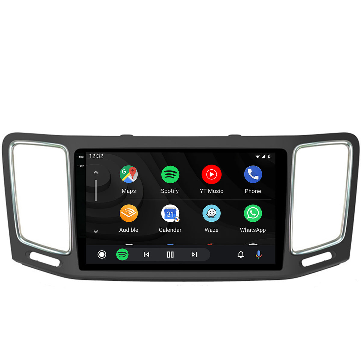 Navigatie 2K HUB64 Volkswagen Sharan / Seat Alhambra (2010-2018), 4GB RAM, Android, Octacore, Slot Sim 4G, DSP, GPS, Wi-FI, Carplay, Android Auto, USB, Bluetooth, Waze, Touchscreen, 9.5 Inch