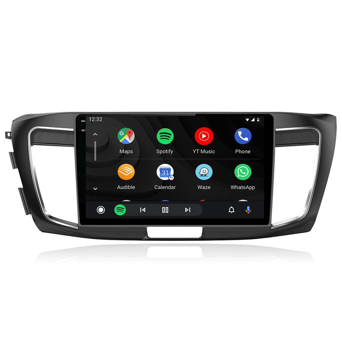 Navigatie 2K HUB64 Honda Accord 9 (2013-2017), 4GB RAM, Android, Octacore, Slot Sim 4G, DSP, GPS, Wi-FI, Carplay, Android Auto, USB, Bluetooth, Waze, Touchscreen, 10.36 Inch