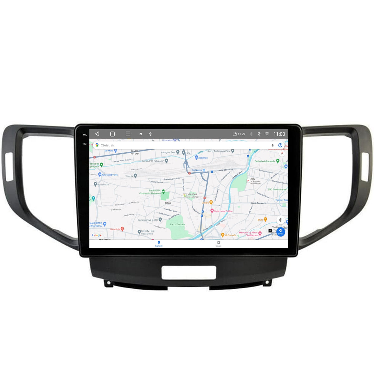 Navigatie 2K HUB64 Honda Accord VIII (2008-2012), 4GB RAM, Android, Octacore, Slot Sim 4G, DSP, GPS, Wi-FI, Carplay, Android Auto, USB, Bluetooth, Waze, Touchscreen, 9.5 Inch
