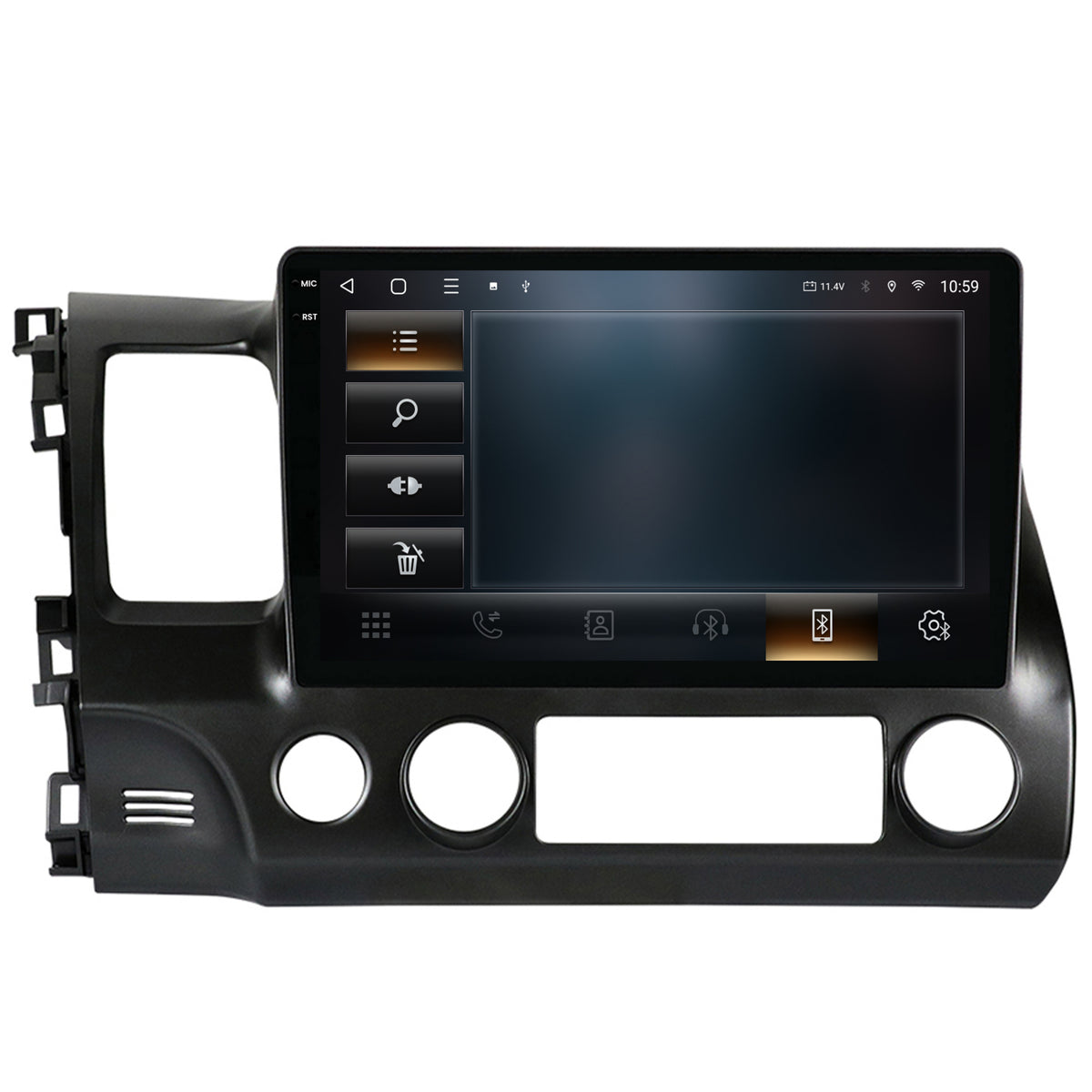 Navigatie 2K HUB64 Honda Civic (2005-2012), 8GB RAM, Android, Octacore, Slot Sim 4G, DSP, GPS, Wi-FI, Carplay, Android Auto, USB, Bluetooth, Waze, Touchscreen, 10.36 Inch