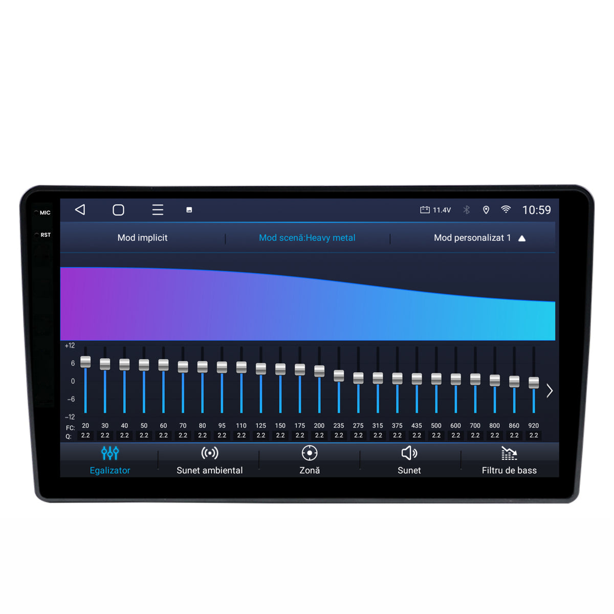 Navigatie 2K HUB64 Hyundai H1 (2010-2014), 8GB RAM, Android, Octacore, Slot Sim 4G, DSP, GPS, Wi-FI, Carplay, Android Auto, USB, Bluetooth, Waze, Touchscreen, 9.5 Inch