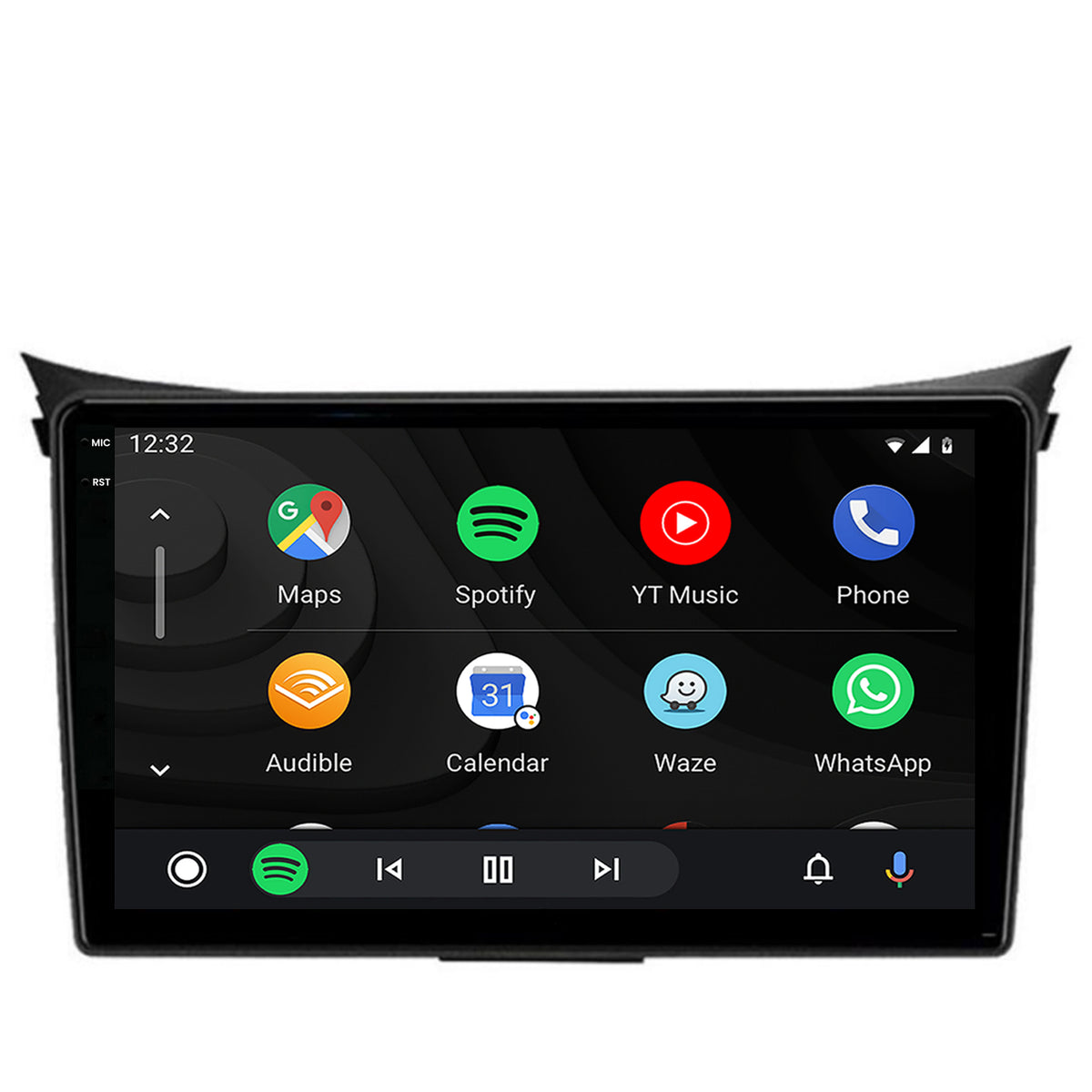 Navigatie 2K HUB64 Hyundai I30 (2012-2016), 4GB RAM, Android, Octacore, Slot Sim 4G, DSP, GPS, Wi-FI, Carplay, Android Auto, USB, Bluetooth, Waze, Touchscreen, 9.5 Inch