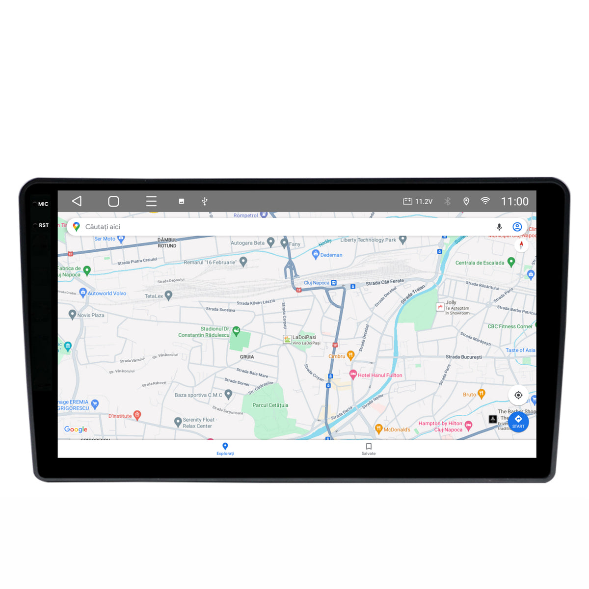 Navigatie 2K HUB64 Hyundai I40 (2012-2020), 4GB RAM, Android, Octacore, Slot Sim 4G, DSP, GPS, Wi-FI, Carplay, Android Auto, USB, Bluetooth, Waze, Touchscreen, 9.5 Inch