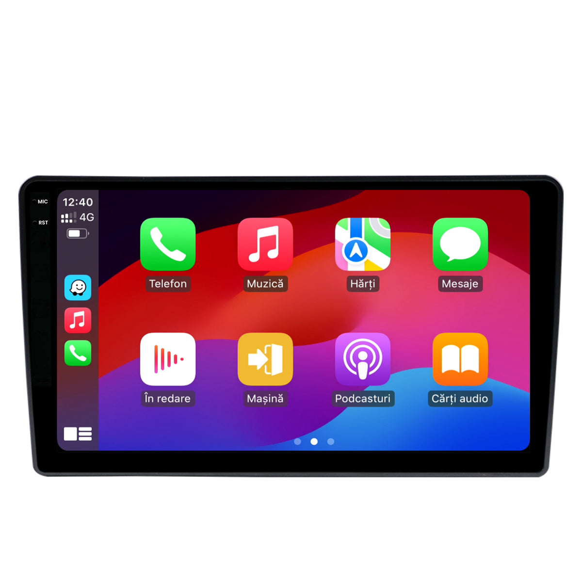 Navigatie 2K HUB64 Hyundai I40 (2012-2020), 4GB RAM, Android, Octacore, Slot Sim 4G, DSP, GPS, Wi-FI, Carplay, Android Auto, USB, Bluetooth, Waze, Touchscreen, 9.5 Inch