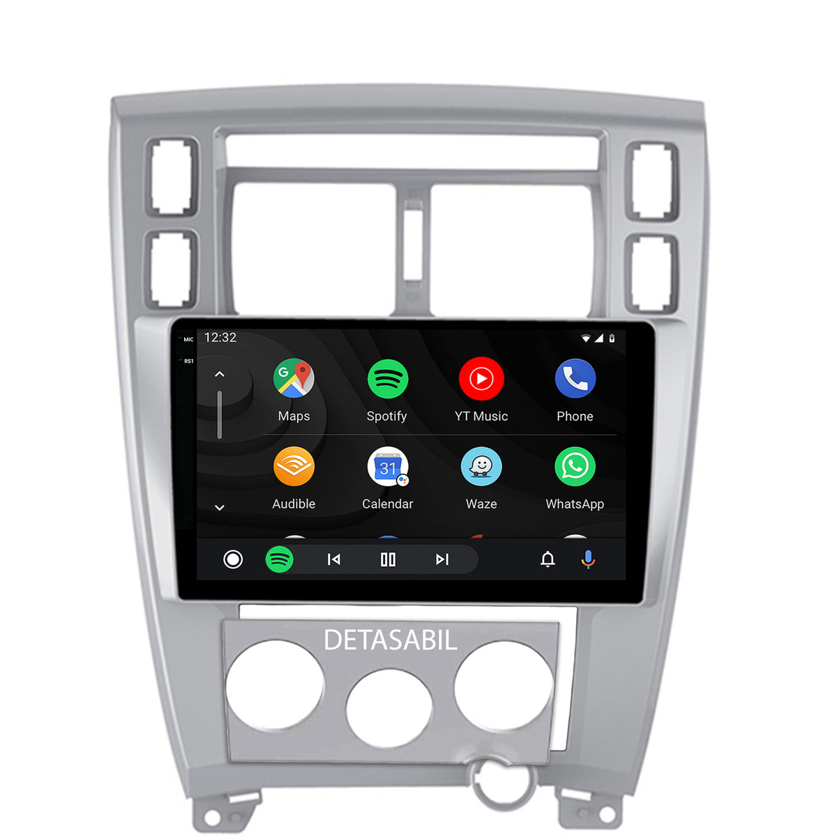 Navigatie 2K HUB64 Hyundai Tucson(2004-2009), 4GB RAM, Android, Octacore, Slot Sim 4G, DSP, GPS, Wi-FI, Carplay, Android Auto, USB, Bluetooth, Waze, Touchscreen, 10.36 Inch