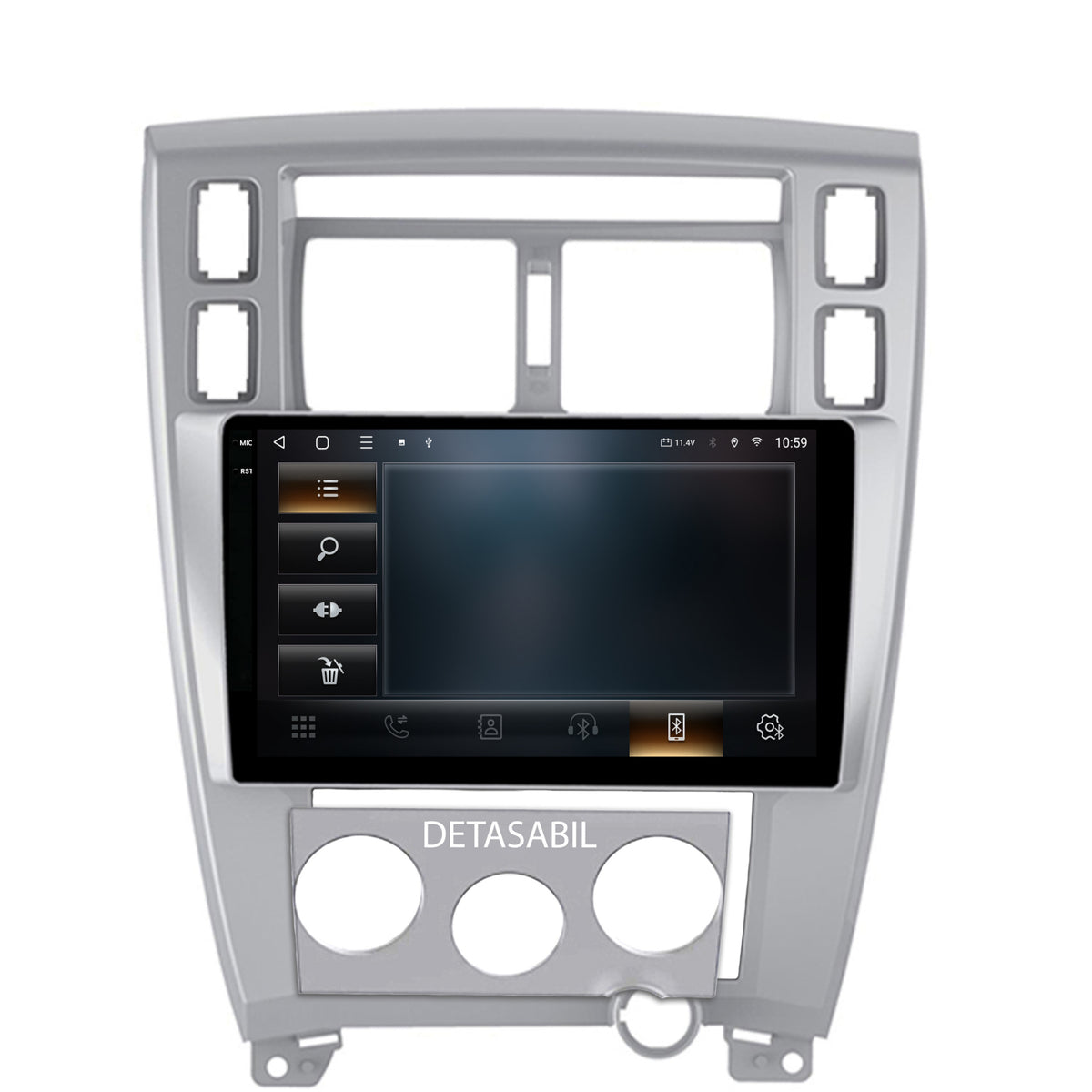 Navigatie 2K HUB64 Hyundai Tucson(2004-2009), 4GB RAM, Android, Octacore, Slot Sim 4G, DSP, GPS, Wi-FI, Carplay, Android Auto, USB, Bluetooth, Waze, Touchscreen, 10.36 Inch