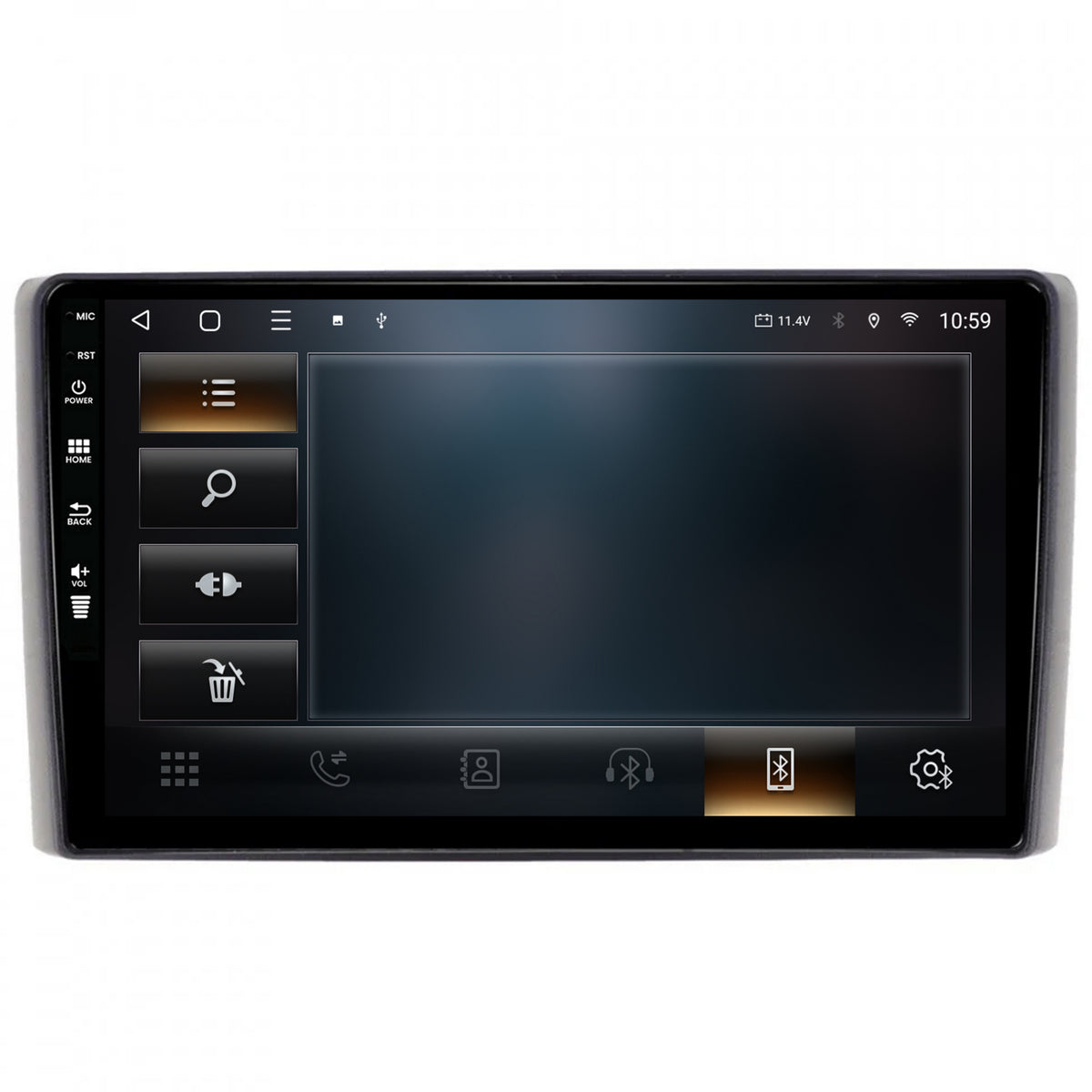 Navigatie 2K HUB64 Iveco Daily (2006-2014), 4GB RAM, Android, Octacore, Slot Sim 4G, DSP, GPS, Wi-FI, Carplay, Android Auto, USB, Bluetooth, Waze, Touchscreen, 9.5 Inch