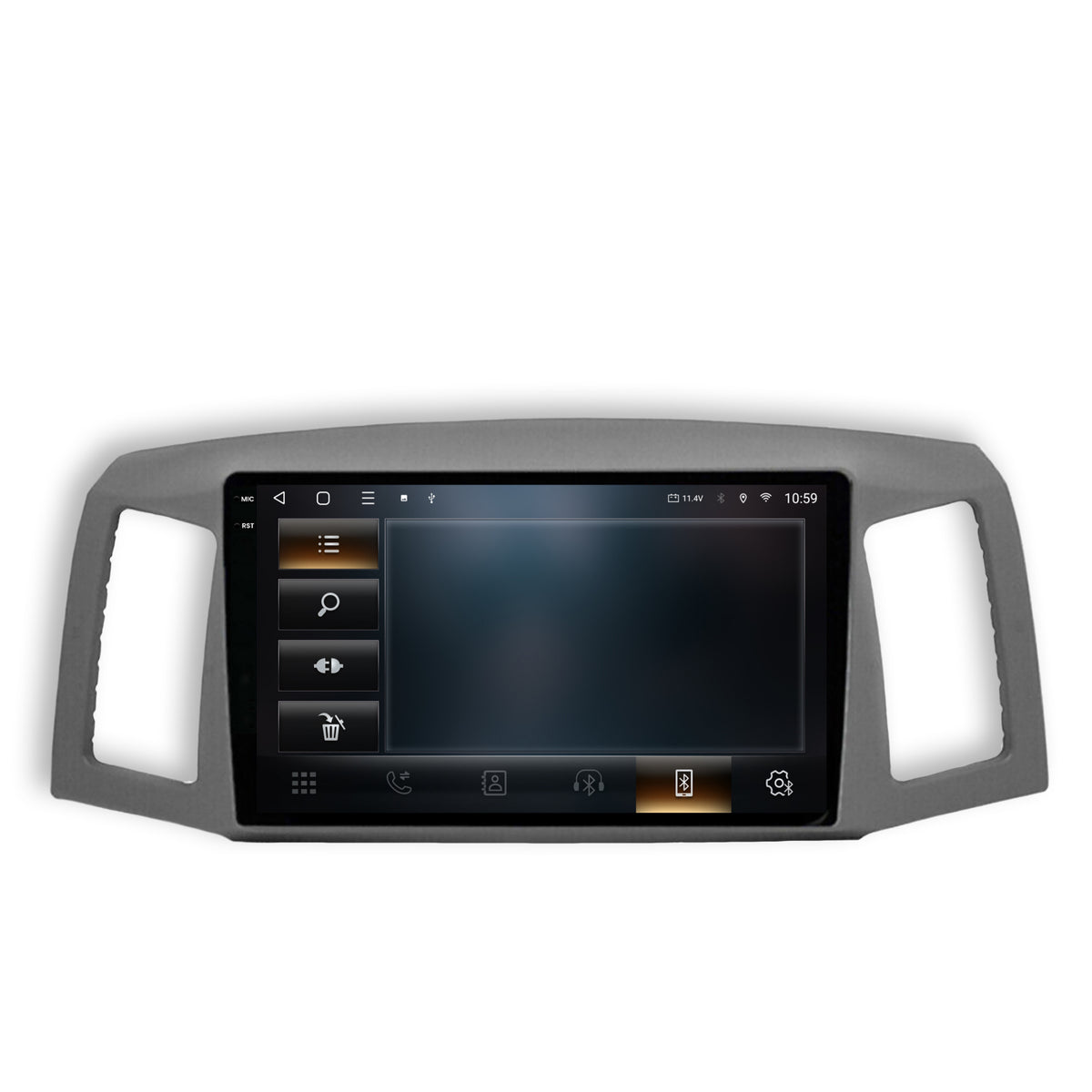 Navigatie 2K HUB64 Jeep Grand Cherokee (2004-2007), 4GB RAM, Android, Octacore, Slot Sim 4G, DSP, GPS, Wi-FI, Carplay, Android Auto, USB, Bluetooth, Waze, Touchscreen, 10.36 Inch