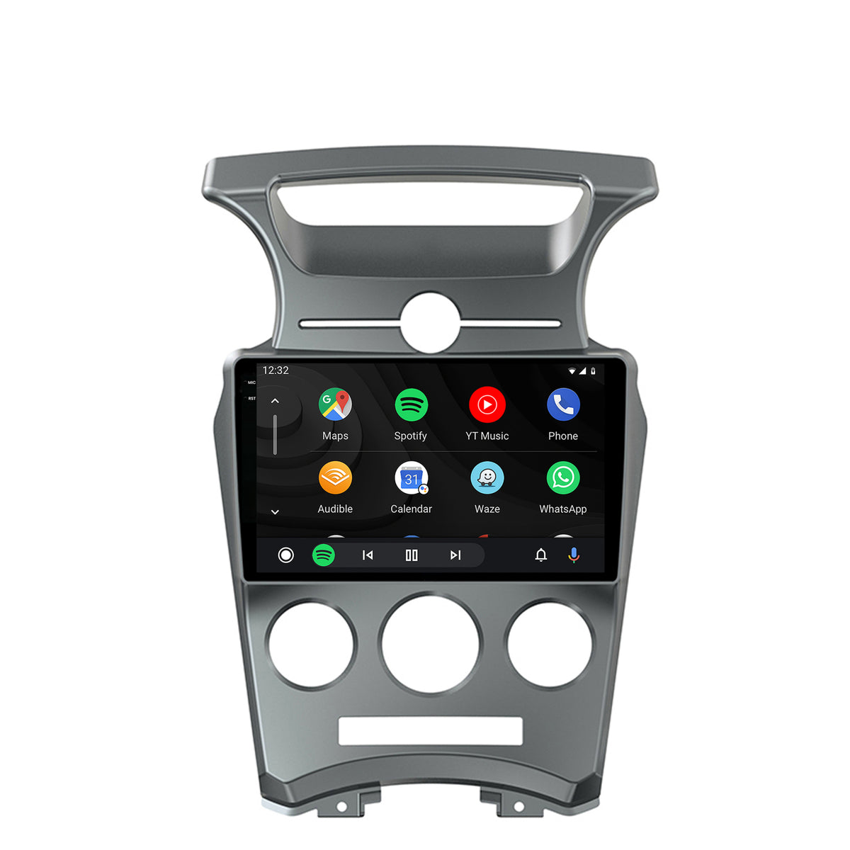 Navigatie 2K HUB64 Kia Carens (2007-2011), 4GB RAM, Android, Octacore, Slot Sim 4G, DSP, GPS, Wi-FI, Carplay, Android Auto, USB, Bluetooth, Waze, Touchscreen, 9.5 Inch