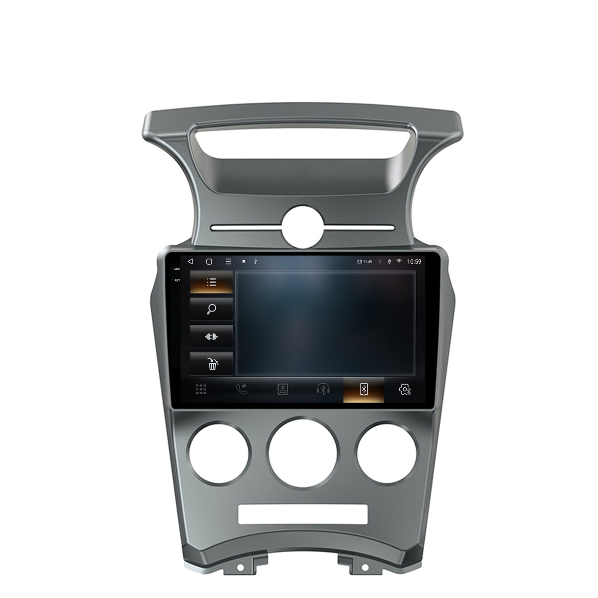 Navigatie 2K HUB64 Kia Carens (2007-2011), 4GB RAM, Android, Octacore, Slot Sim 4G, DSP, GPS, Wi-FI, Carplay, Android Auto, USB, Bluetooth, Waze, Touchscreen, 9.5 Inch