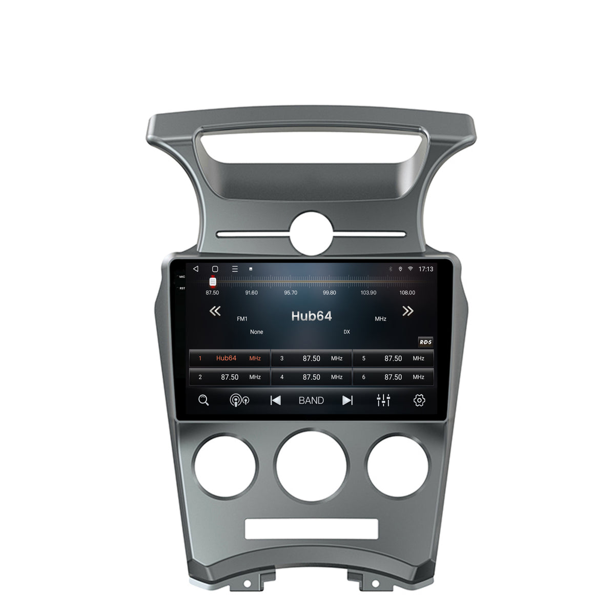 Navigatie 2K HUB64 Kia Carens (2007-2011), 4GB RAM, Android, Octacore, Slot Sim 4G, DSP, GPS, Wi-FI, Carplay, Android Auto, USB, Bluetooth, Waze, Touchscreen, 9.5 Inch