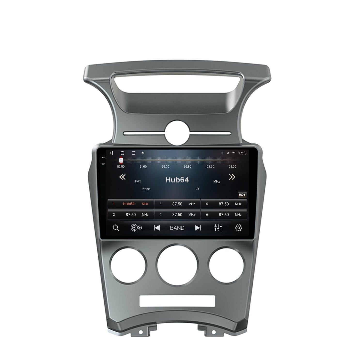 Navigatie 2K HUB64 Kia Carens (2007-2011), 8GB RAM, Android, Octacore, Slot Sim 4G, DSP, GPS, Wi-FI, Carplay, Android Auto, USB, Bluetooth, Waze, Touchscreen, 9.5 Inch