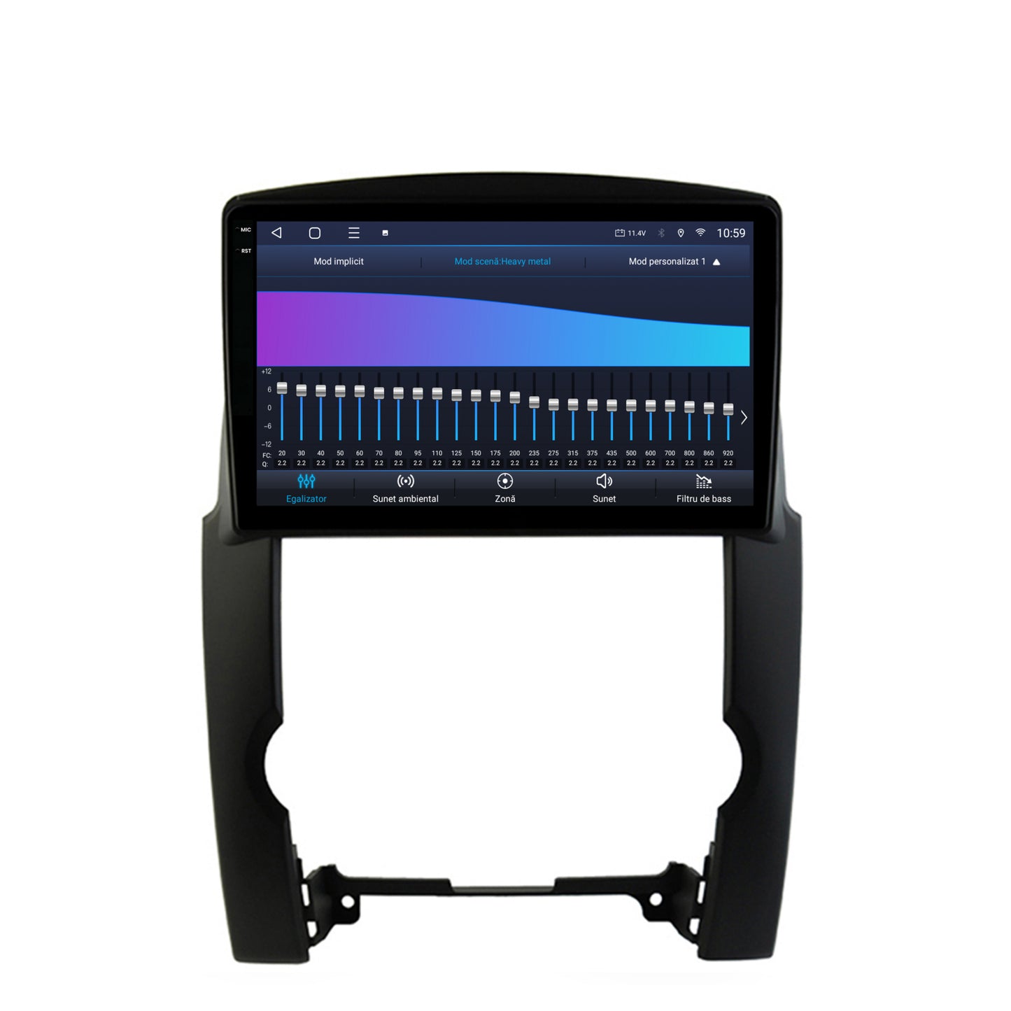 Navigatie 2K HUB64 Kia Sorento (2009-2013), 4GB RAM, Android, Octacore, Slot Sim 4G, DSP, GPS, Wi-FI, Carplay, Android Auto, USB, Bluetooth, Waze, Touchscreen, 10.36 Inch