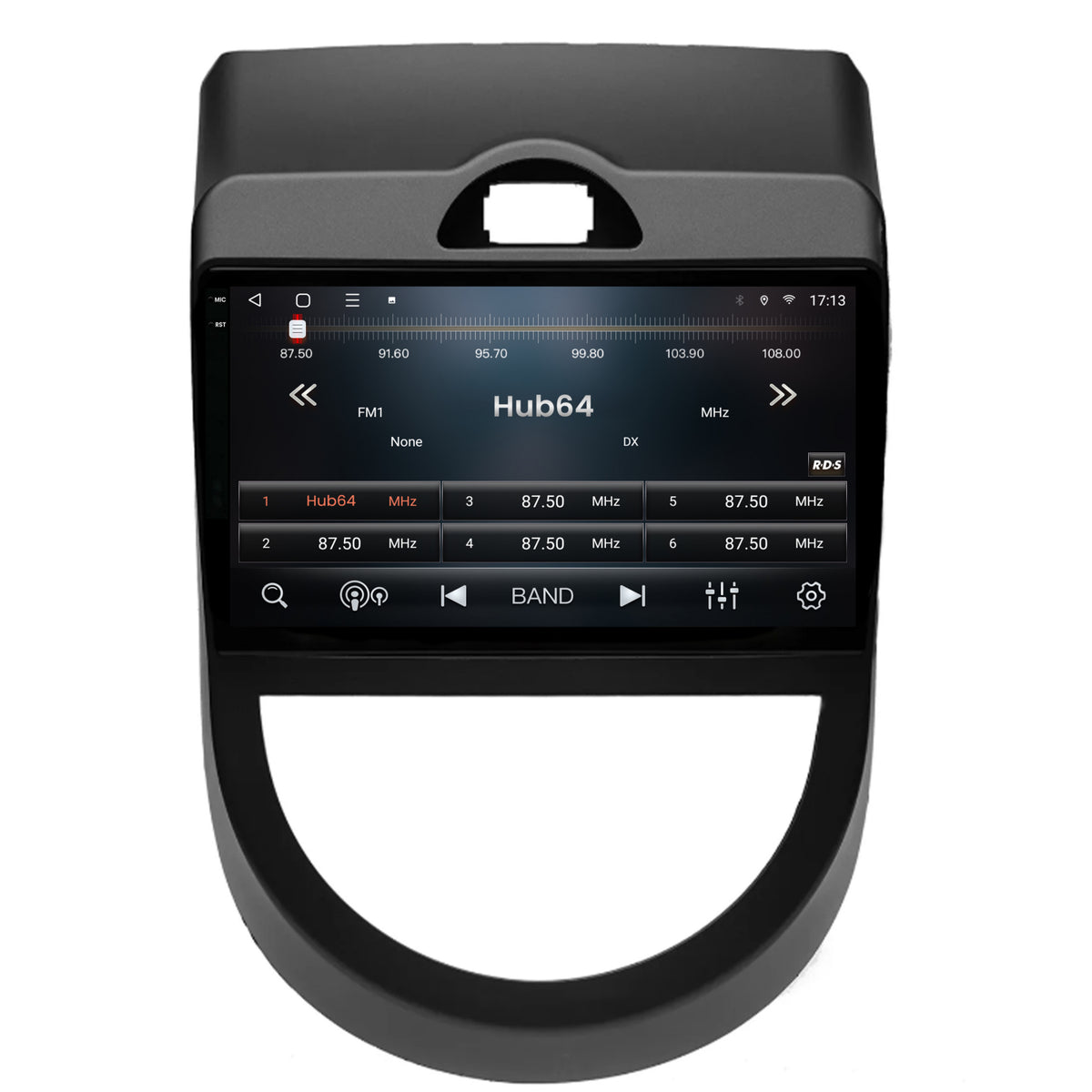 Navigatie 2K HUB64 Kia Soul (2009-2013), 4GB RAM, Android, Octacore, Slot Sim 4G, DSP, GPS, Wi-FI, Carplay, Android Auto, USB, Bluetooth, Waze, Touchscreen, 9.5 Inch