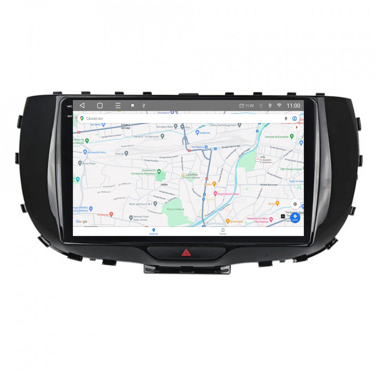 Navigatie 2K HUB64 Kia Soul (2019+), 4GB RAM, Android, Octacore, Slot Sim 4G, DSP, GPS, Wi-FI, Carplay, Android Auto, USB, Bluetooth, Waze, Touchscreen, 9.5 Inch