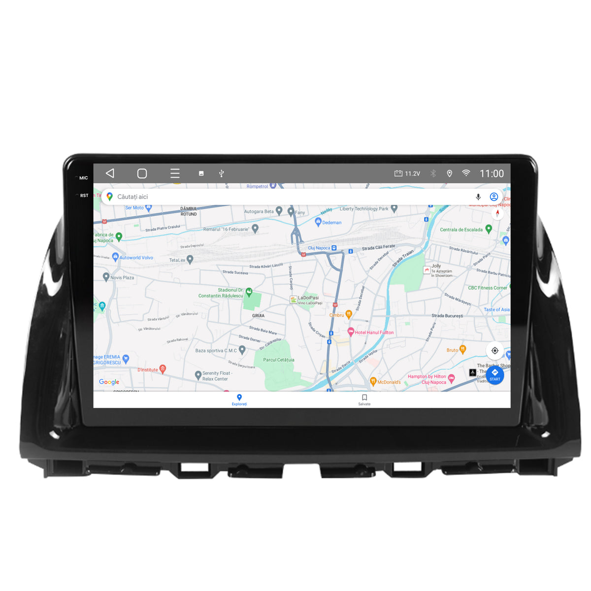 Navigatie 2K HUB64 Mazda CX-5 (2012-2015), 4GB RAM, Android, Octacore, Slot Sim 4G, DSP, GPS, Wi-FI, Carplay, Android Auto, USB, Bluetooth, Waze, Touchscreen, 10.36 Inch