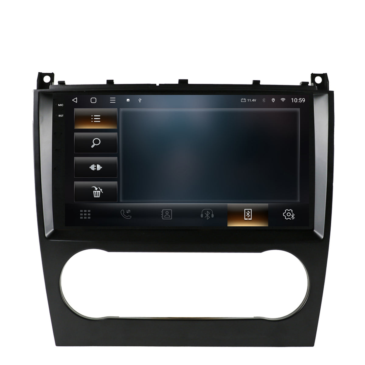 Navigatie 2K HUB64 Mercedes Benz G-Class W463 (2009-2012), 4GB RAM, Android, Octacore, Slot Sim 4G, DSP, GPS, Wi-FI, Carplay, Android Auto, USB, Bluetooth, Waze, Touchscreen, 9.5 Inch
