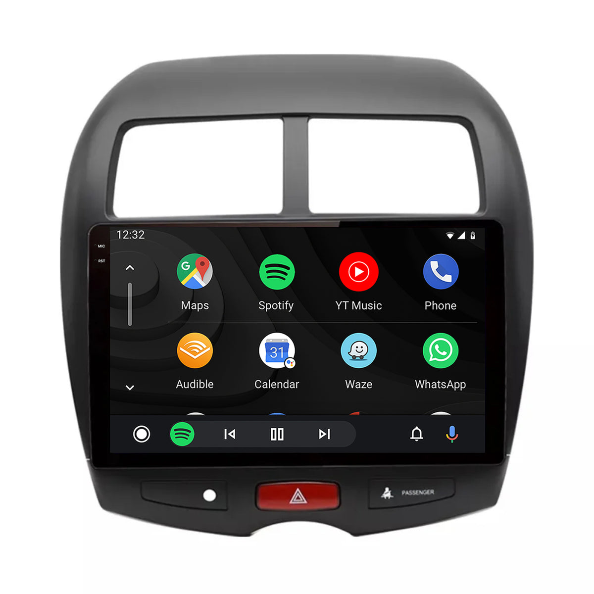 Navigatie 2K HUB64 Mitsubishi ASX / Peugeot 4008 (2010-2018), 8GB RAM, Android, Octacore, Slot Sim 4G, DSP, GPS, Wi-FI, Carplay, Android Auto, USB, Bluetooth, Waze, Touchscreen, 10.36 Inch