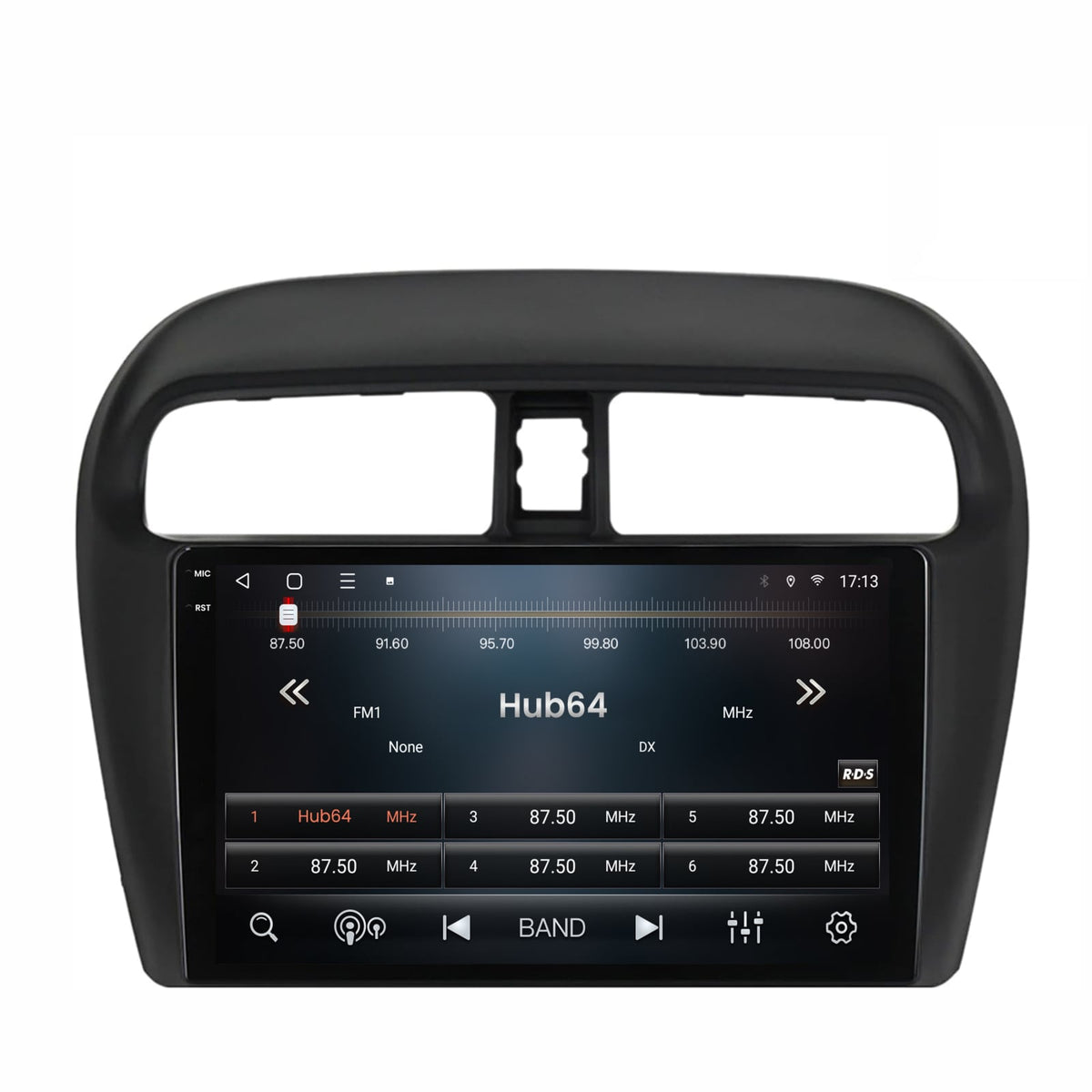 Navigatie 2K HUB64 Mitsubishi Space Star / Mirage / Attrage, 4GB RAM, Android, Octacore, Slot Sim 4G, DSP, GPS, Wi-FI, Carplay, Android Auto, USB, Bluetooth, Waze, Touchscreen, 9.5 Inch