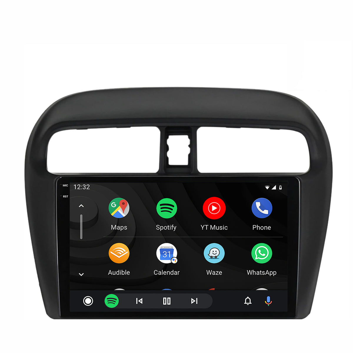 Navigatie 2K HUB64 Mitsubishi Space Star / Mirage / Attrage, 4GB RAM, Android, Octacore, Slot Sim 4G, DSP, GPS, Wi-FI, Carplay, Android Auto, USB, Bluetooth, Waze, Touchscreen, 9.5 Inch